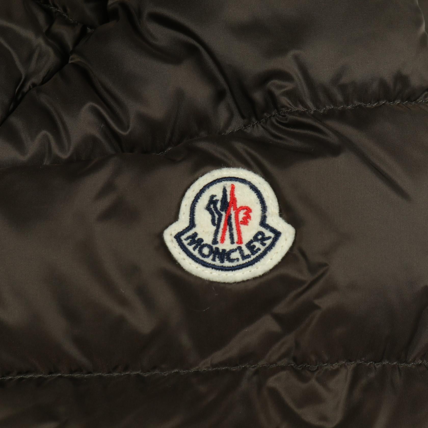 HERMIFUR エルミファー ダウンコート ナイロン ダークブラウン カーキグリーン モンクレール アウター MONCLER