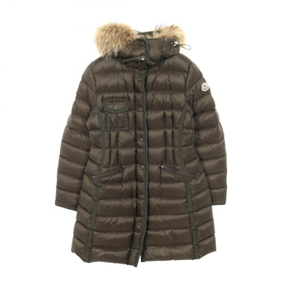 HERMIFUR エルミファー ダウンコート ナイロン ダークブラウン カーキグリーン モンクレール アウター MONCLER