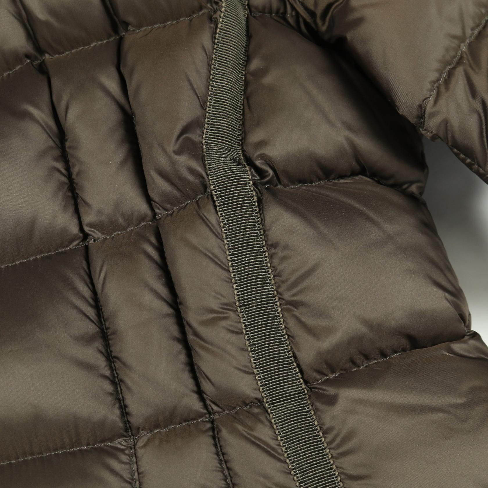 HERMIFUR エルミファー ダウンコート ナイロン ダークブラウン カーキグリーン モンクレール アウター MONCLER
