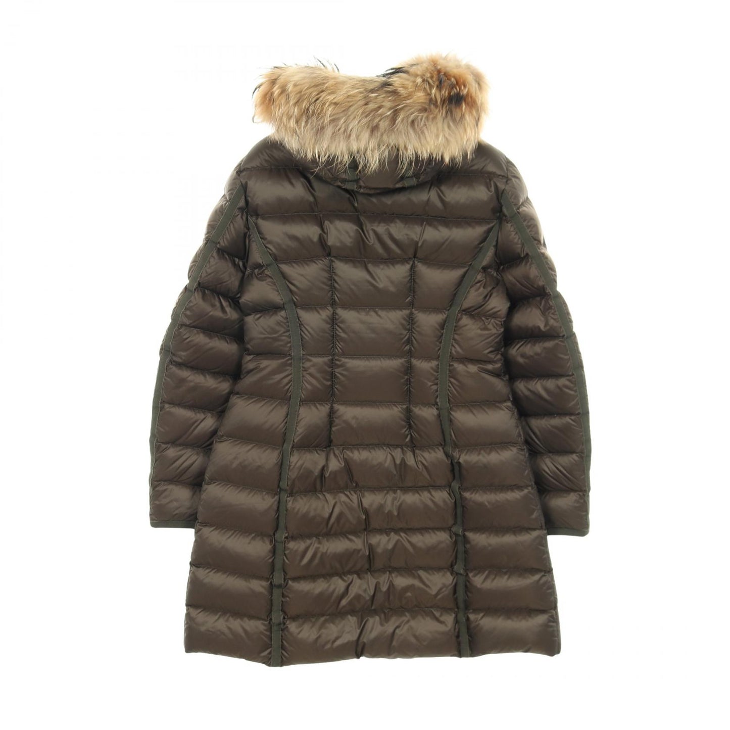 HERMIFUR エルミファー ダウンコート ナイロン ダークブラウン カーキグリーン モンクレール アウター MONCLER