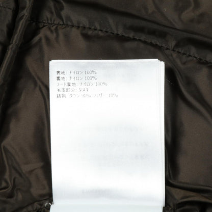 HERMIFUR エルミファー ダウンコート ナイロン ダークブラウン カーキグリーン モンクレール アウター MONCLER