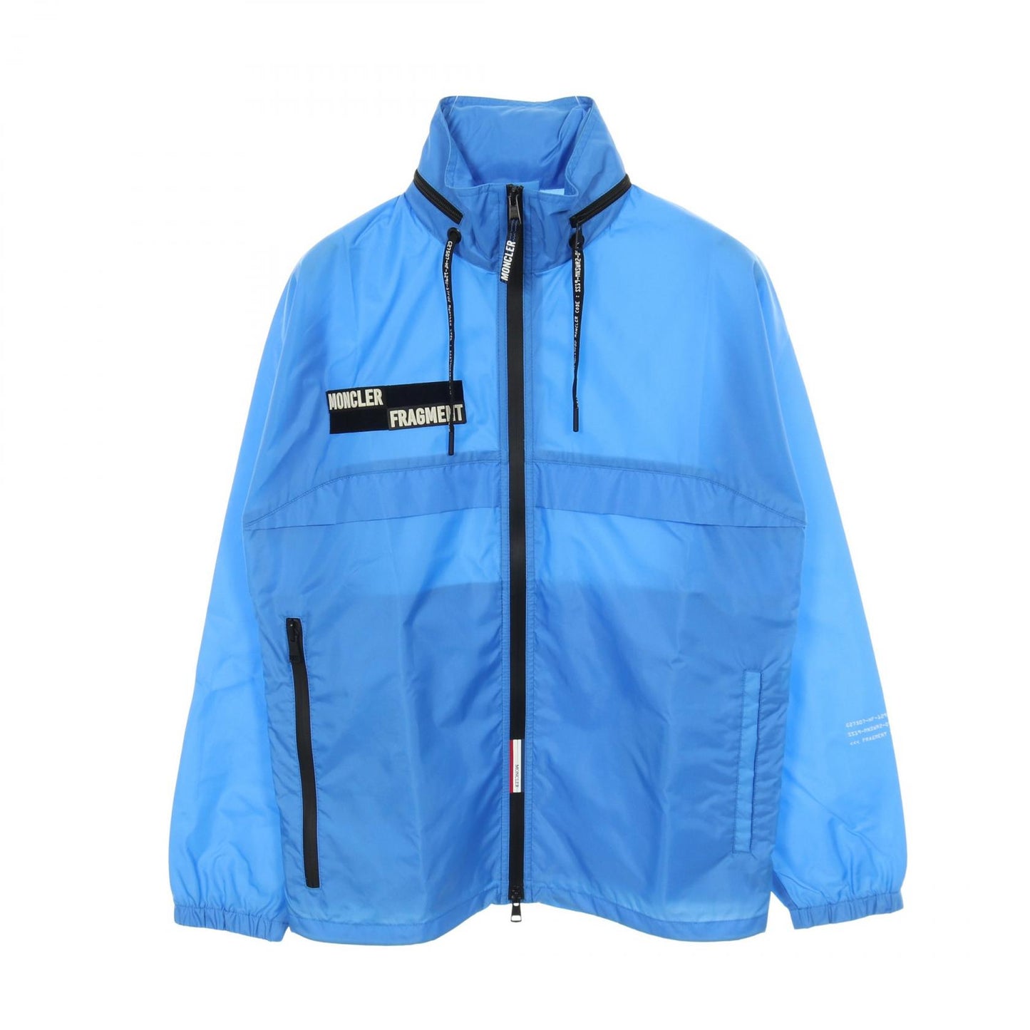 GENIUS 7 FRAGMENT HIROSHI FUJIWARA MOR ナイロンジャケット ナイロン ブルー フード付き モンクレール アウター MONCLER