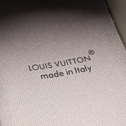 LVスケートライン スニーカー レザー ファブリック グレーグリーン ライトグレー ルイヴィトン シューズ LOUIS VUITTON