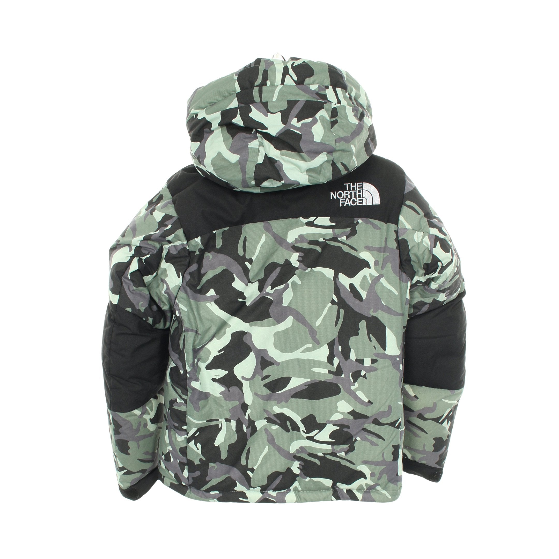 ザ・ノースフェイス THE NORTH FACE NOVELTY BALTRO LIGHT JACKET フード付き ダウンジャケット 衣料品 アウター ナイロン メンズ カーキ系 / ブラック系 / マルチカラー ND91951 【中古】 NOVELTY BALTRO LIGHT JACKET ダウンジャケット 迷彩 カモフラ