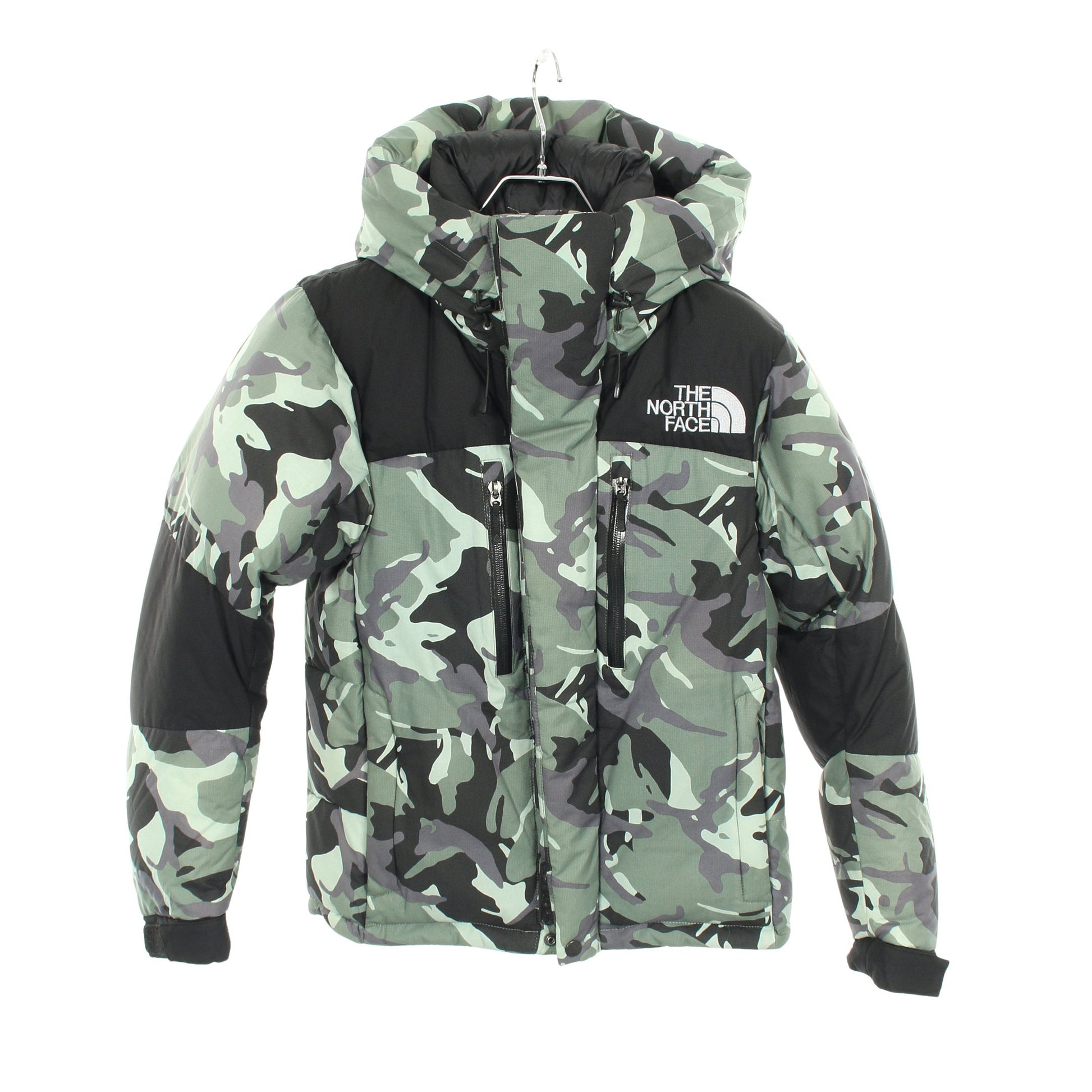 NOVELTY BALTRO LIGHT JACKET ダウンジャケット 迷彩 カモフラ ナイロン ブラック グリーン ザノースフェイス アウター THE NORTH FACE