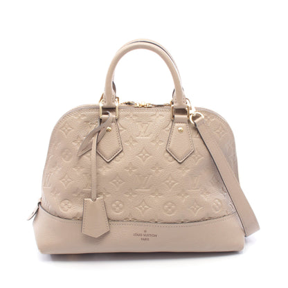 ネオアルマPM モノグラムアンプラント トゥルトレール ハンドバッグ レザー グレーベージュ 2WAY ルイヴィトン バッグ LOUIS VUITTON