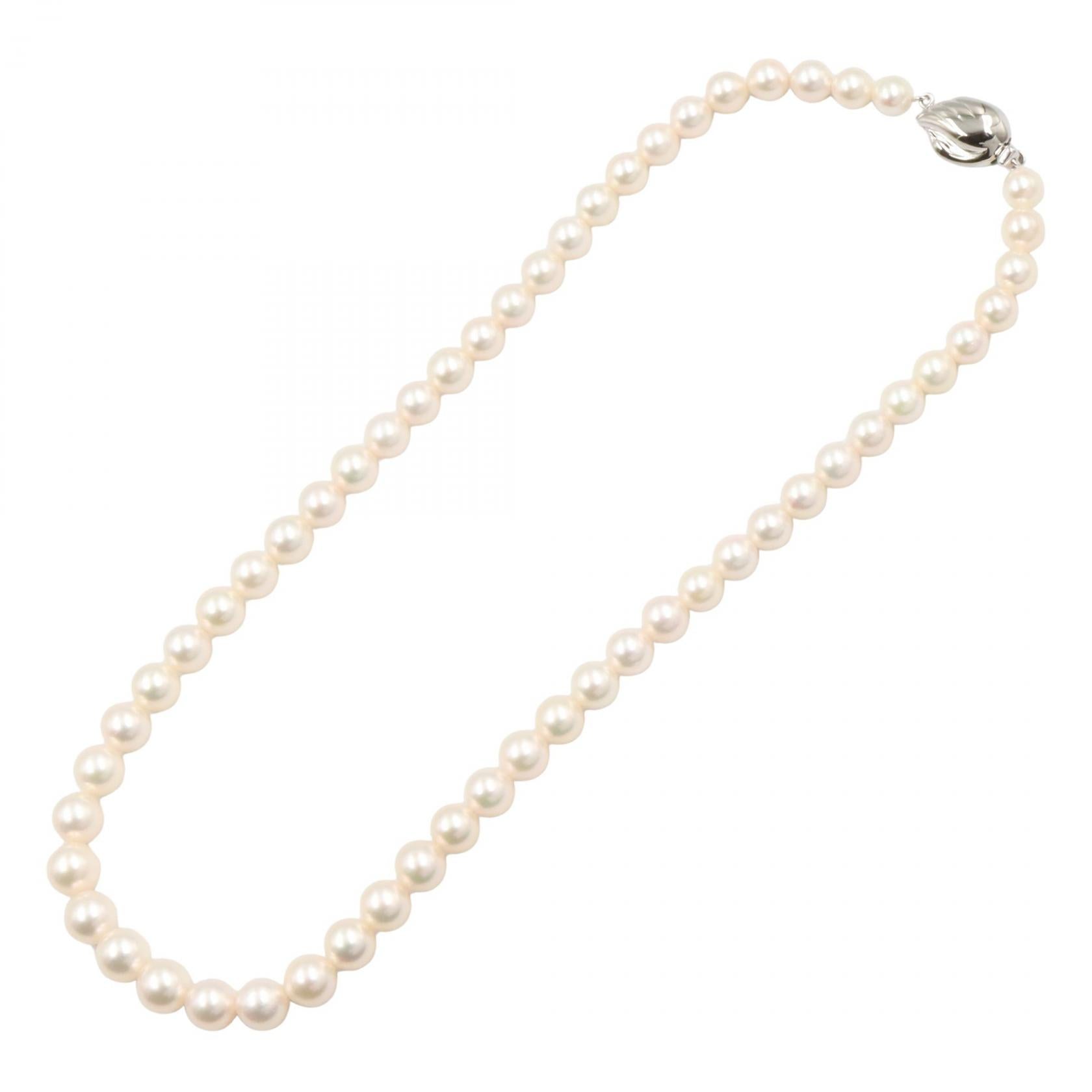 アコヤパール ネックレス ネックレス SV925 パール シルバー ホワイト タサキ アクセサリー TASAKI