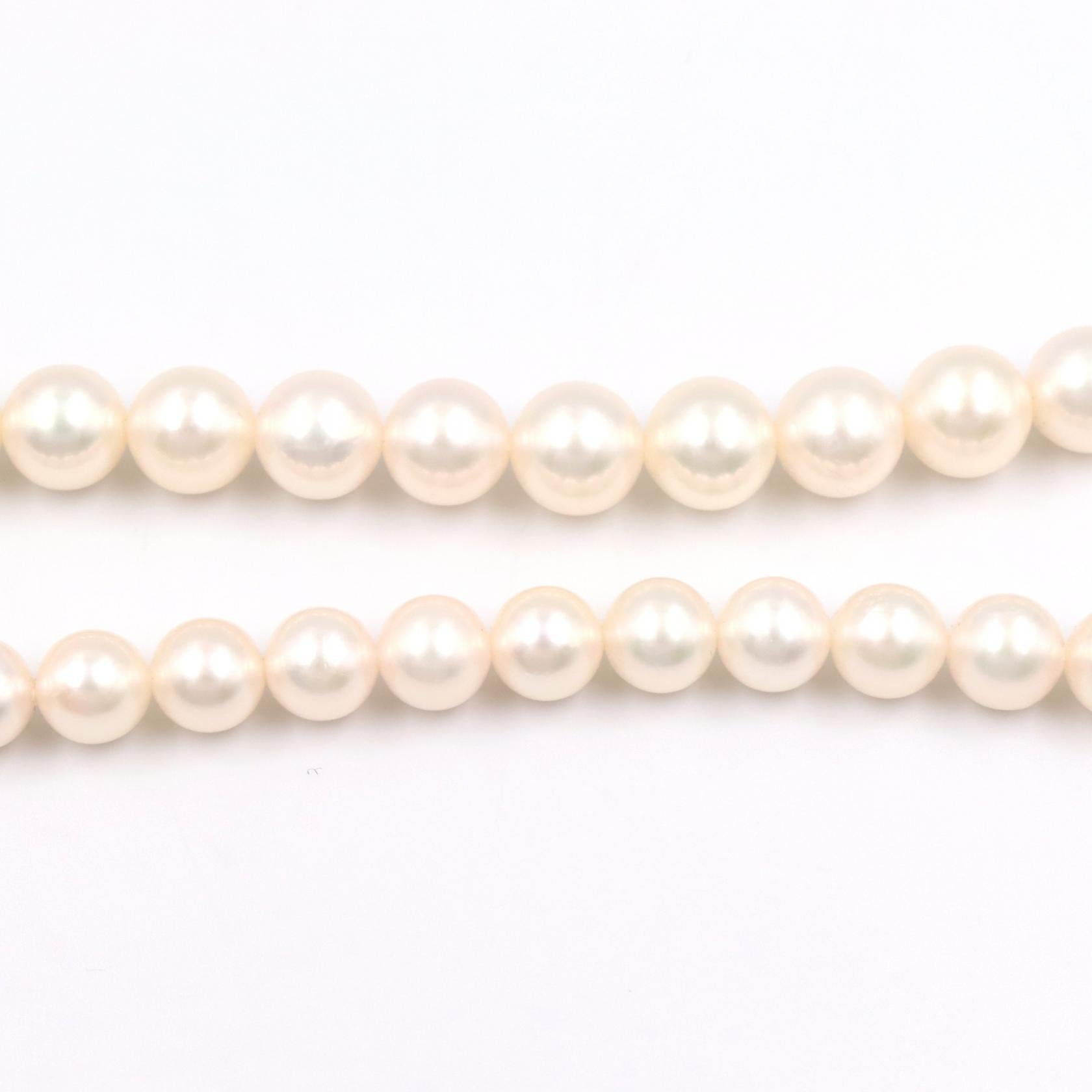アコヤパール ネックレス ネックレス SV925 パール シルバー ホワイト タサキ アクセサリー TASAKI