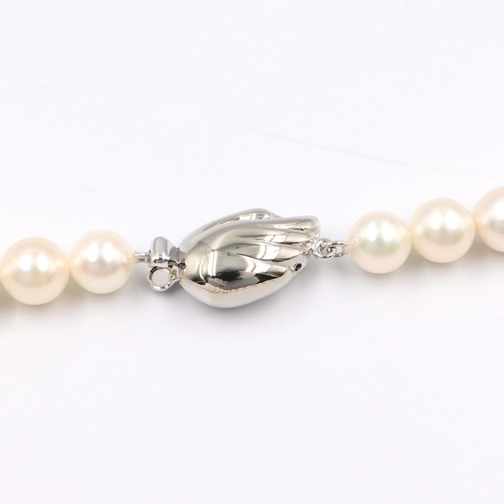 アコヤパール ネックレス ネックレス SV925 パール シルバー ホワイト タサキ アクセサリー TASAKI