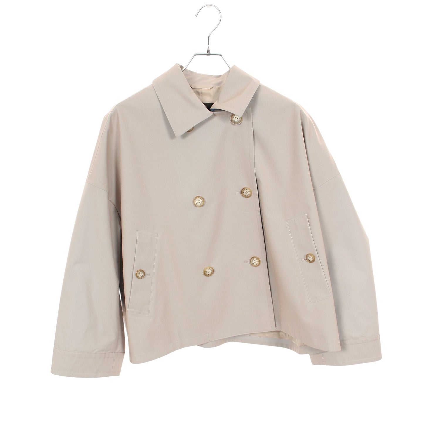 FYVIE バイカラータフタダブルブレスト コート ベージュ マッキントッシュロンドン アウター MACKINTOSH LONDON