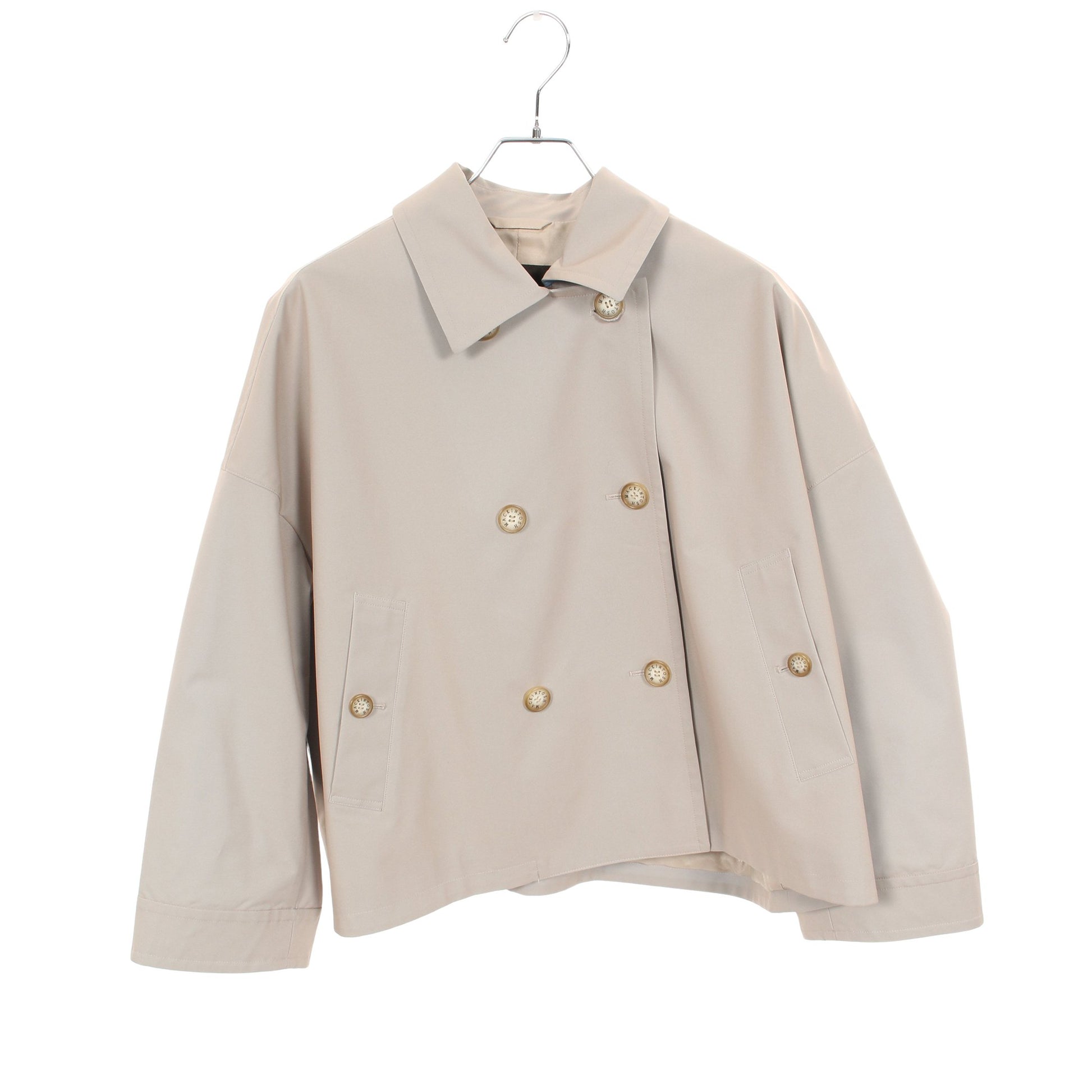FYVIE バイカラータフタダブルブレスト コート ベージュ マッキントッシュロンドン アウター MACKINTOSH LONDON