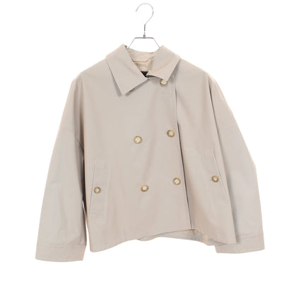 FYVIE バイカラータフタダブルブレスト コート ベージュ マッキントッシュロンドン アウター MACKINTOSH LONDON