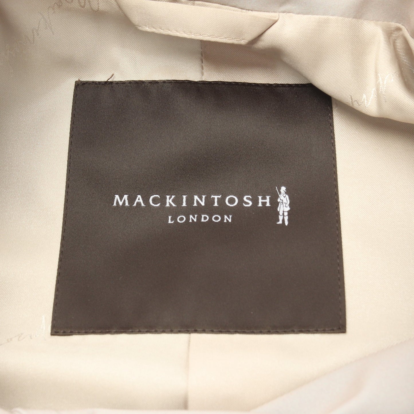 FYVIE バイカラータフタダブルブレスト コート ベージュ マッキントッシュロンドン アウター MACKINTOSH LONDON