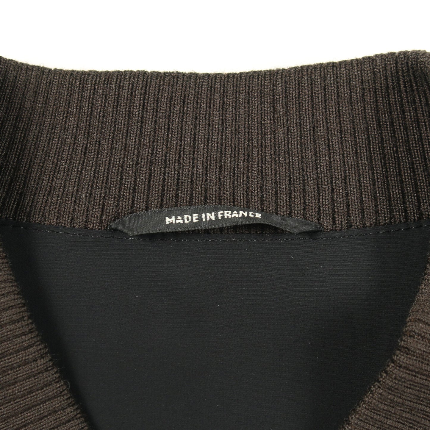 ボンバージャケット ダークブラウン メタリック エルメス アウター HERMES