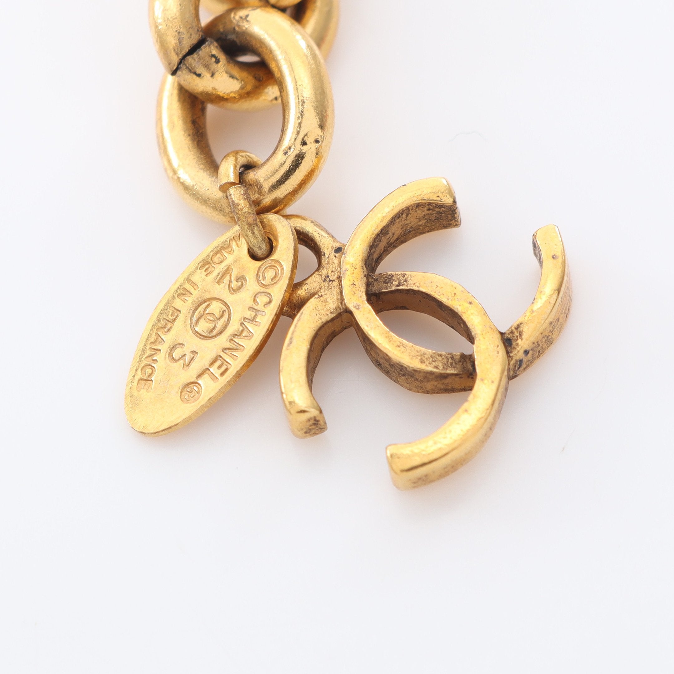 ココマーク ライオン チェーン ベルト GP ゴールド 23 シャネル – RECLO