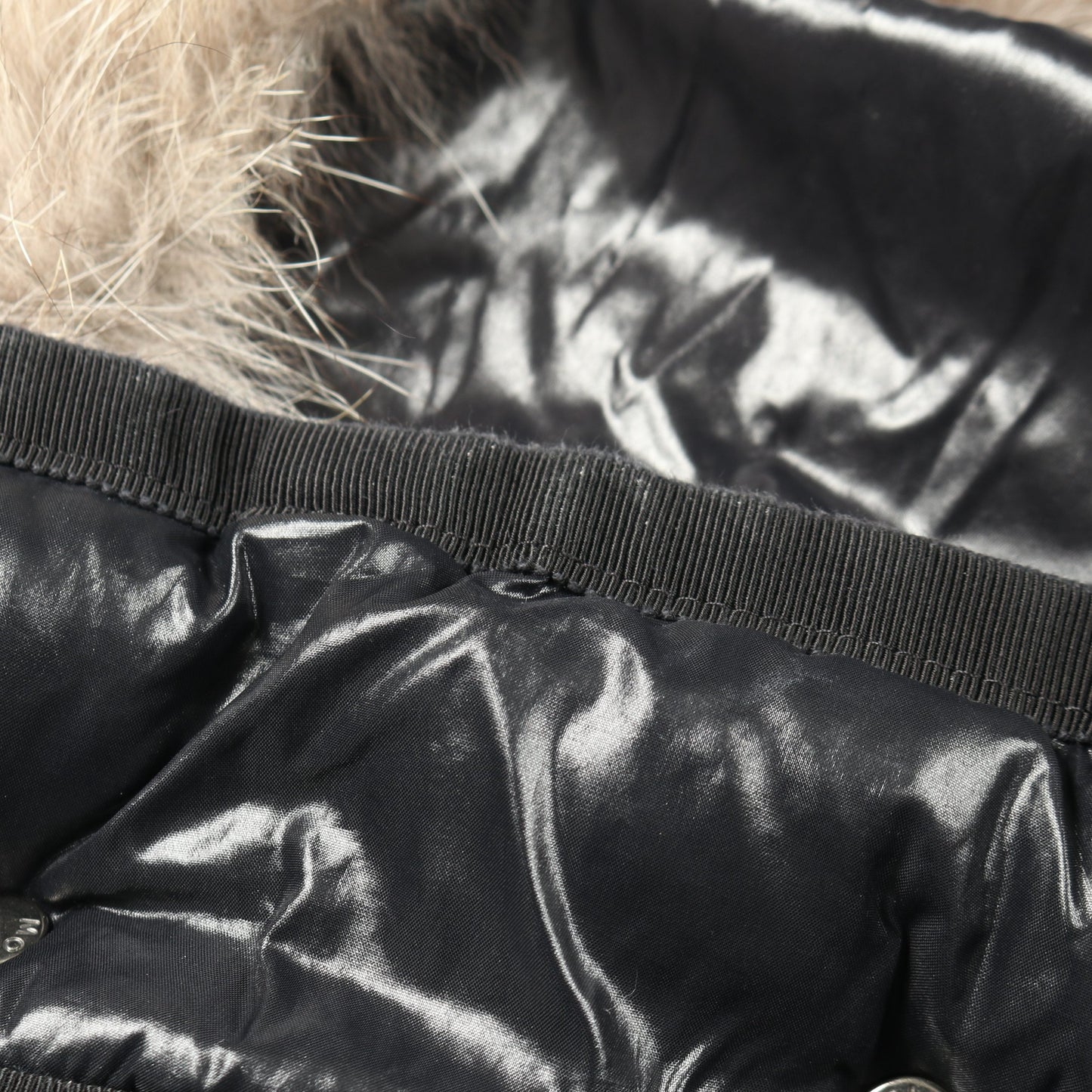 ARMOISE ダウンジャケット ナイロン ブラック モンクレール