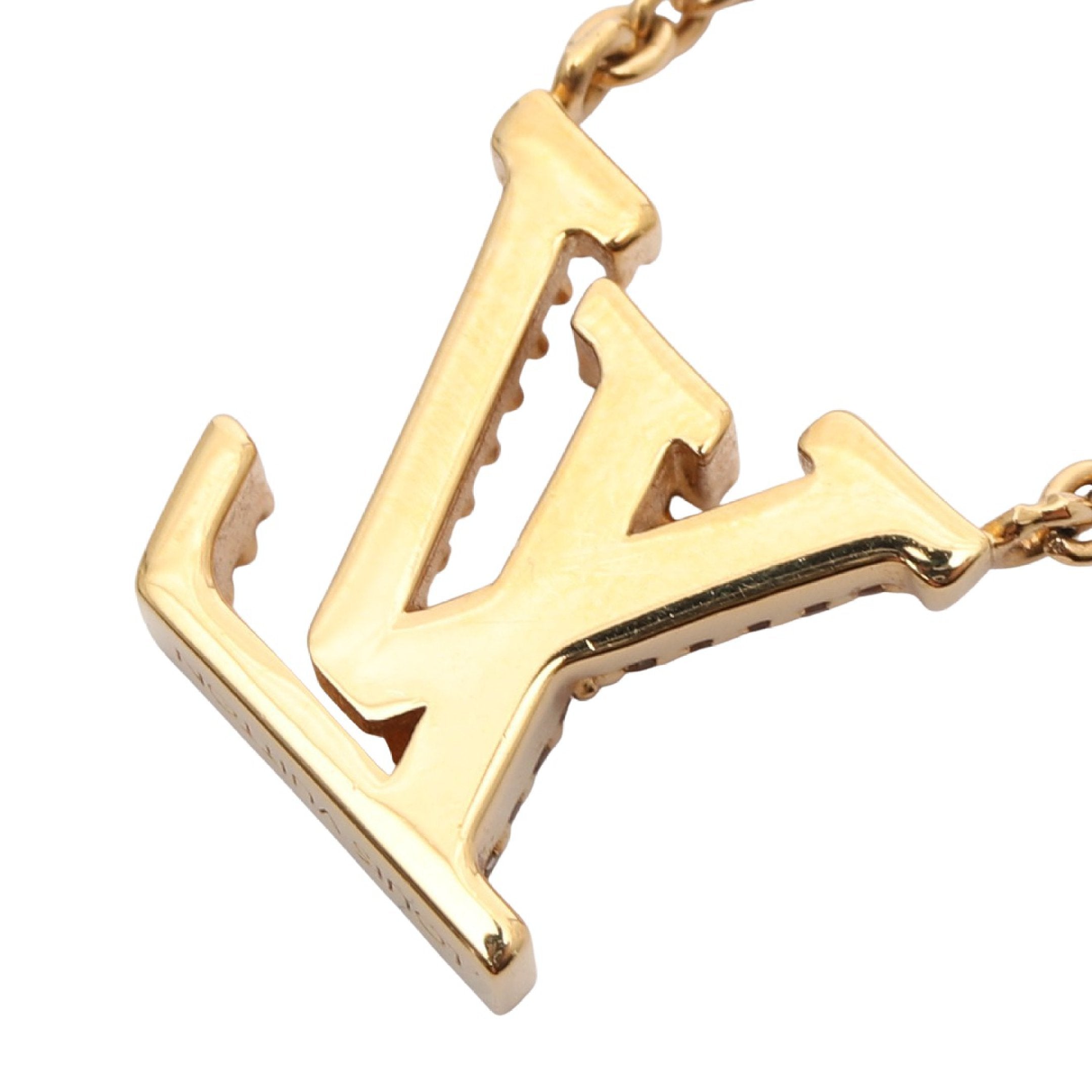 コリエ LV アイコニック ネックレス GP ラインストーン ゴールド