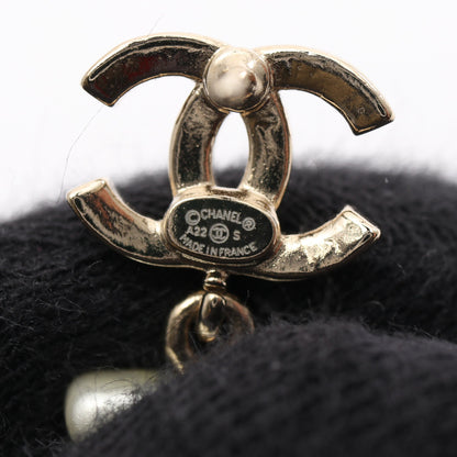 ココマーク No.5 パフュームボトル ピアス GP ラインストーン アイボリー ゴールド クリア A22S シャネル アクセサリー CHANEL