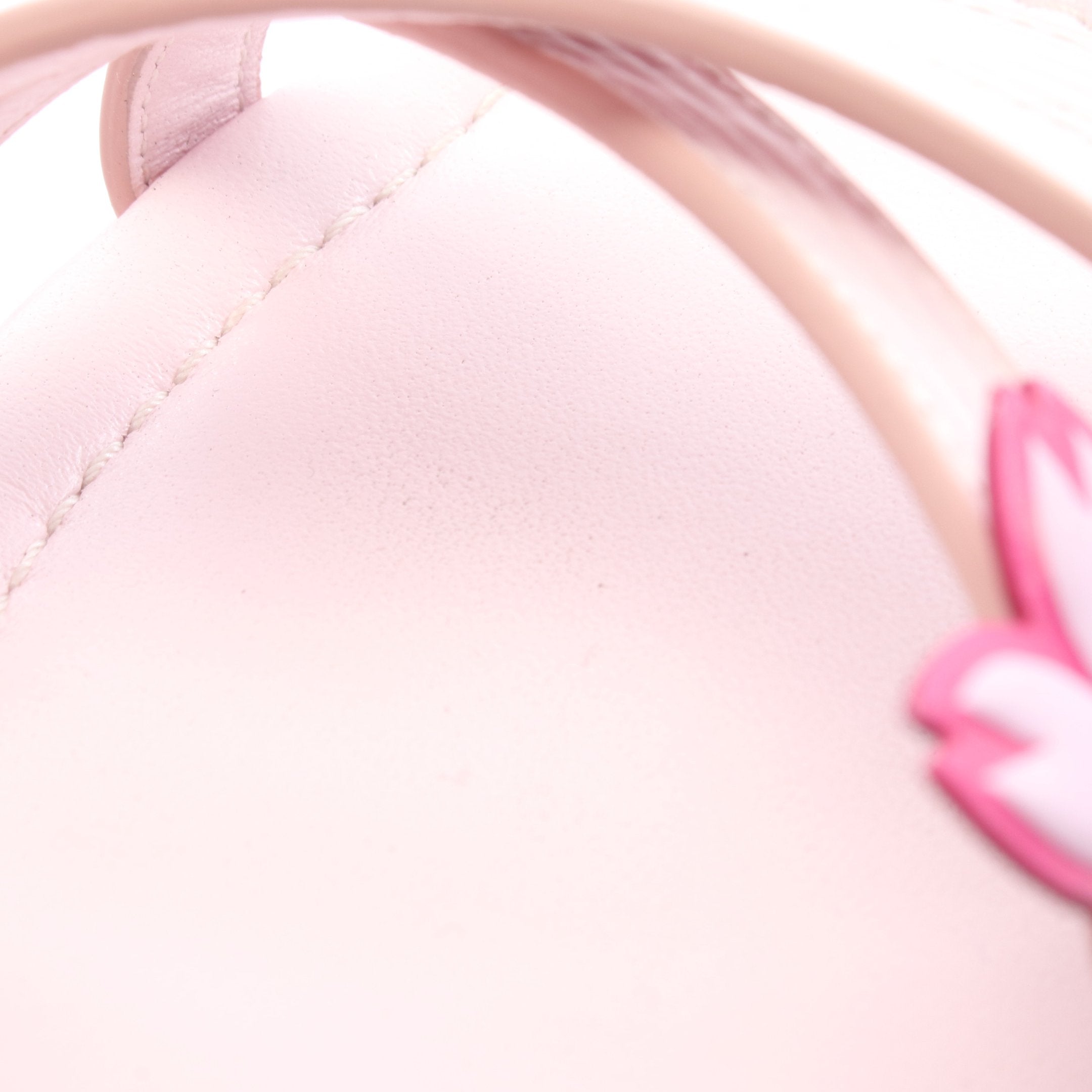 LV × TM MAYA サンダル レザー ライトピンク 村上隆 ルイヴィトン – RECLO
