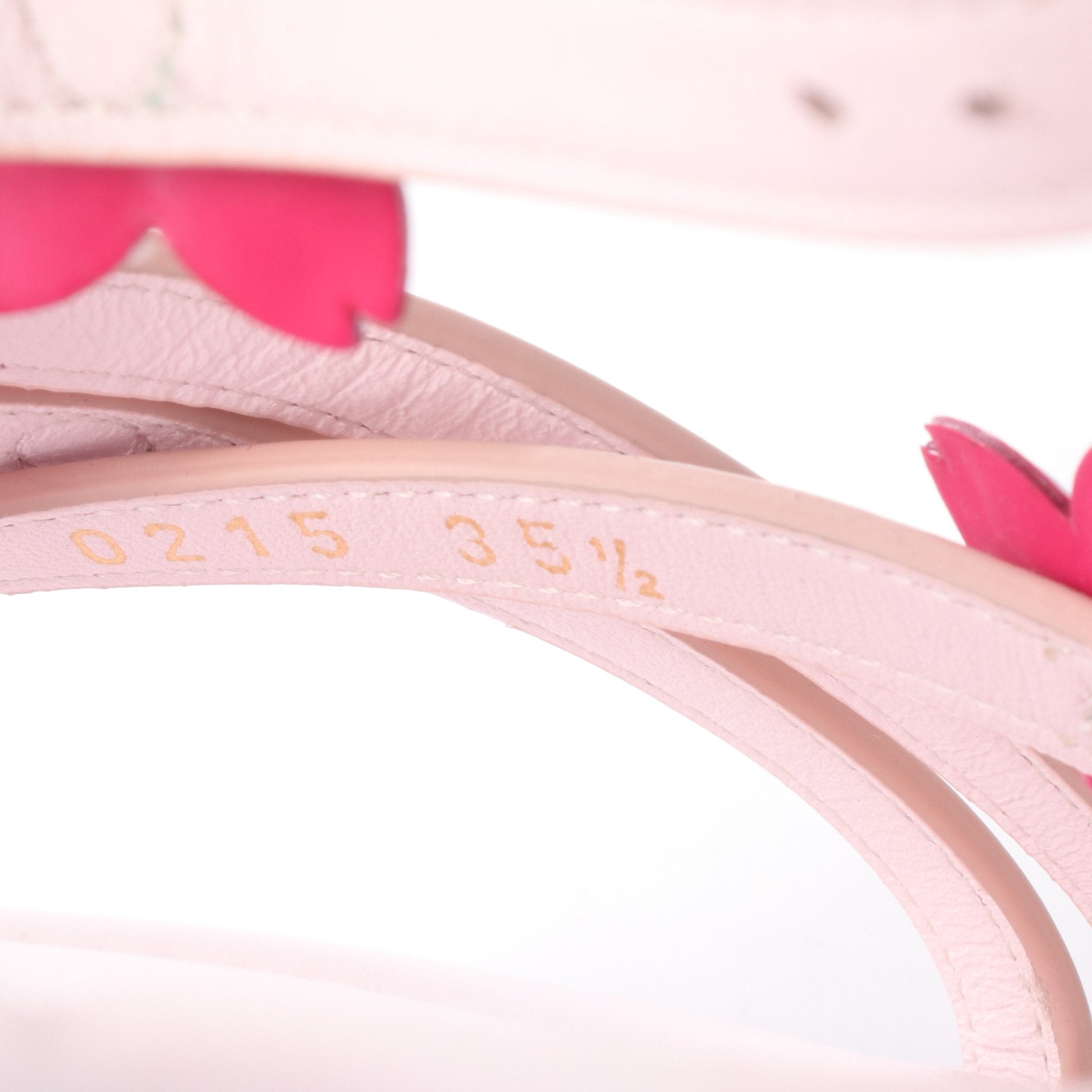 LV × TM MAYA サンダル レザー ライトピンク 村上隆 ルイヴィトン – RECLO