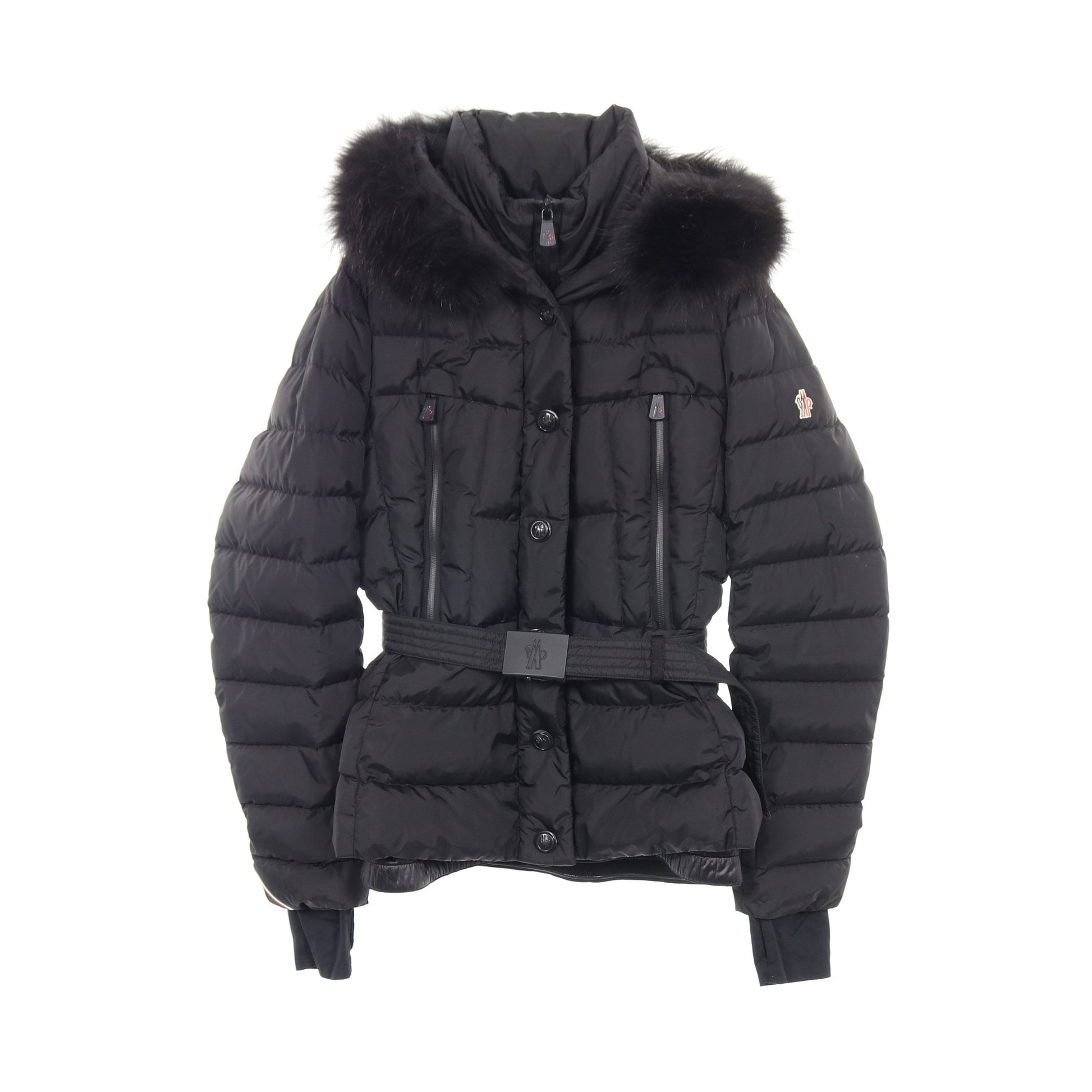 BEVERLEY ダウンジャケット ナイロン ブラック フード付き モンクレールグルノーブル アウター MONCLER GRENOBLE