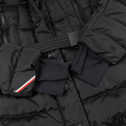 BEVERLEY ダウンジャケット ナイロン ブラック フード付き モンクレールグルノーブル アウター MONCLER GRENOBLE