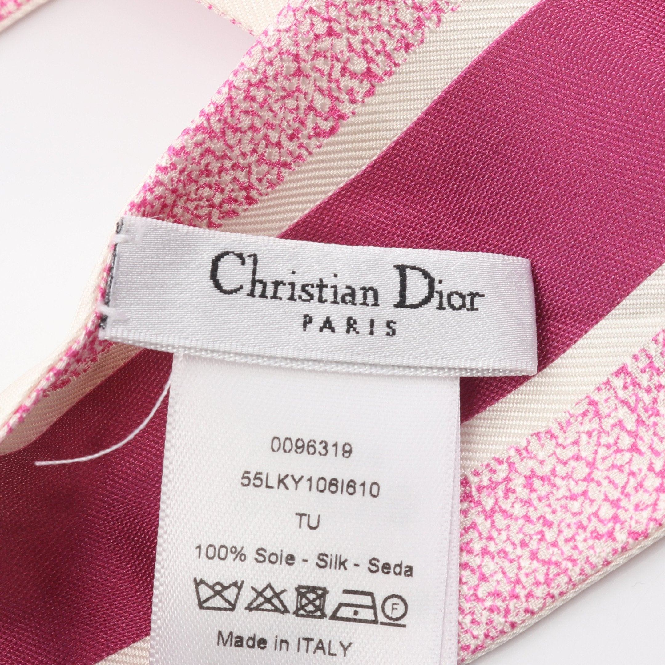 クリスチャンディオール ミッツァ スカーフ リボン Christian Dior - Christian Dior クリスチャンディオール スカーフ