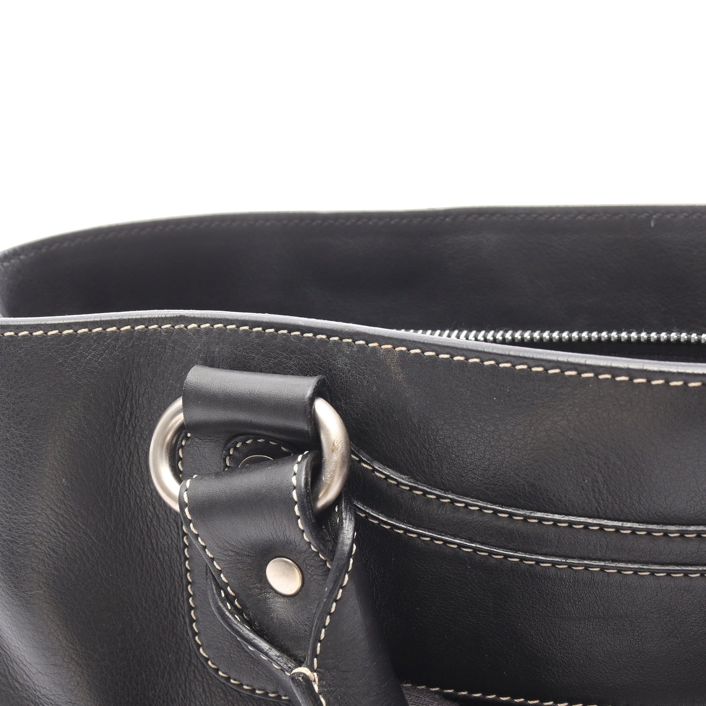 ブギーバッグ ハンドバッグ レザー ブラック セリーヌ バッグ CELINE