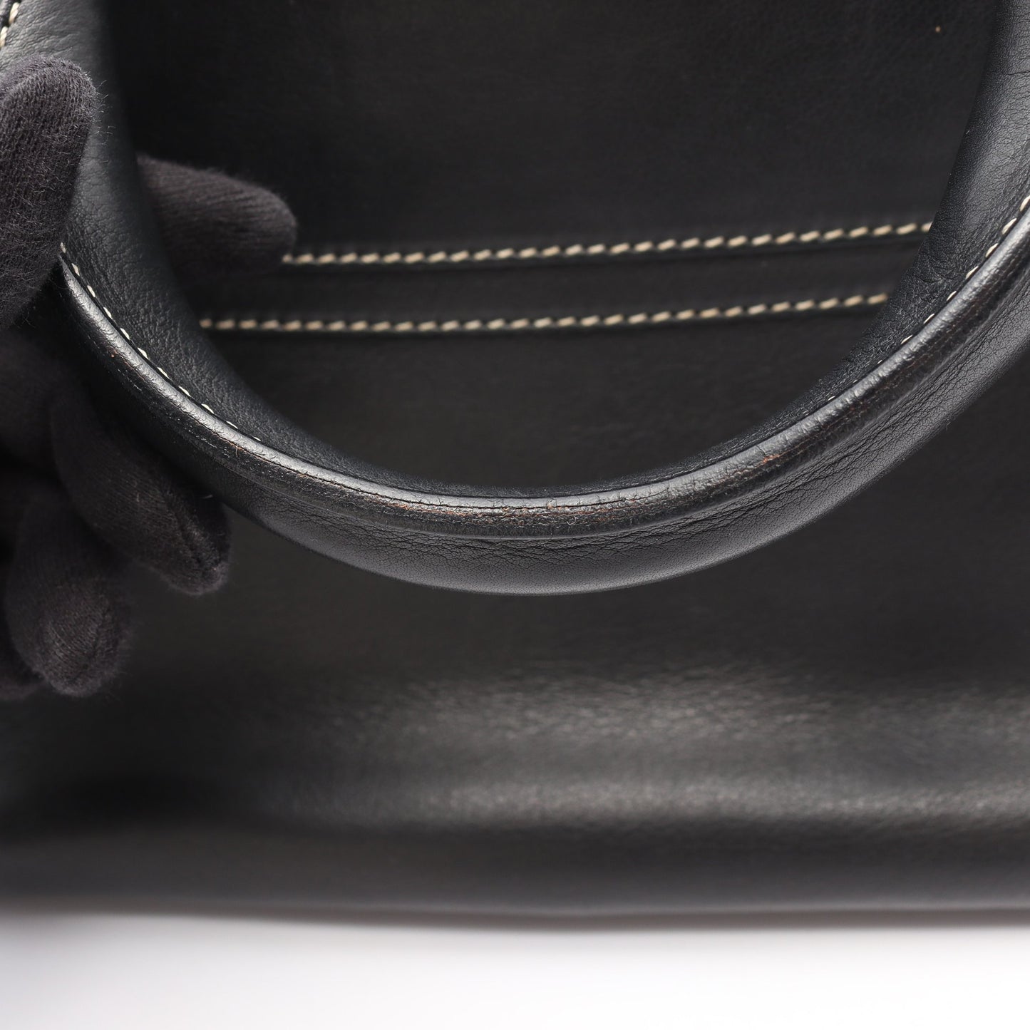 ブギーバッグ ハンドバッグ レザー ブラック セリーヌ バッグ CELINE