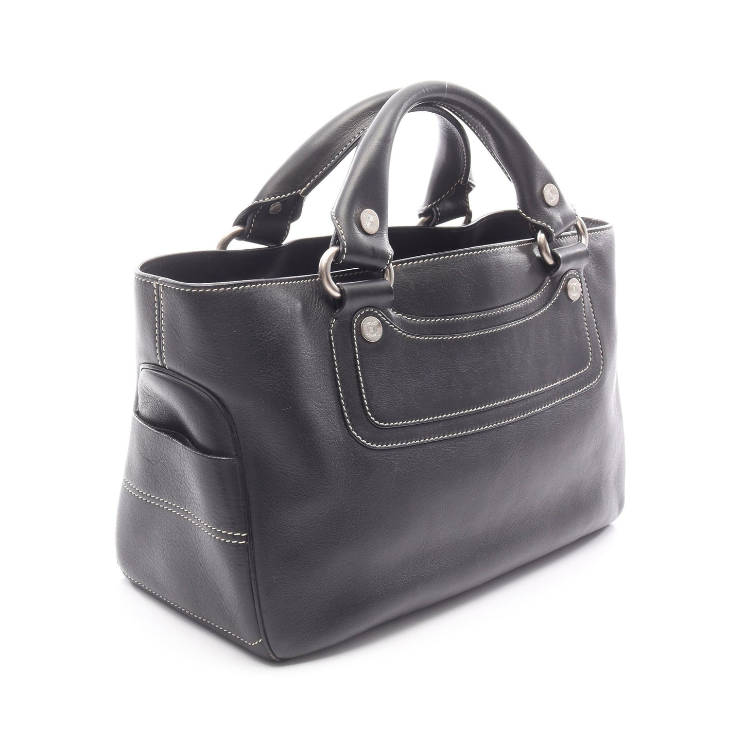 ブギーバッグ ハンドバッグ レザー ブラック セリーヌ バッグ CELINE