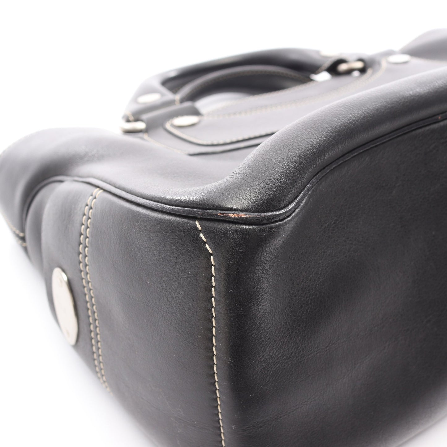 ブギーバッグ ハンドバッグ レザー ブラック セリーヌ バッグ CELINE