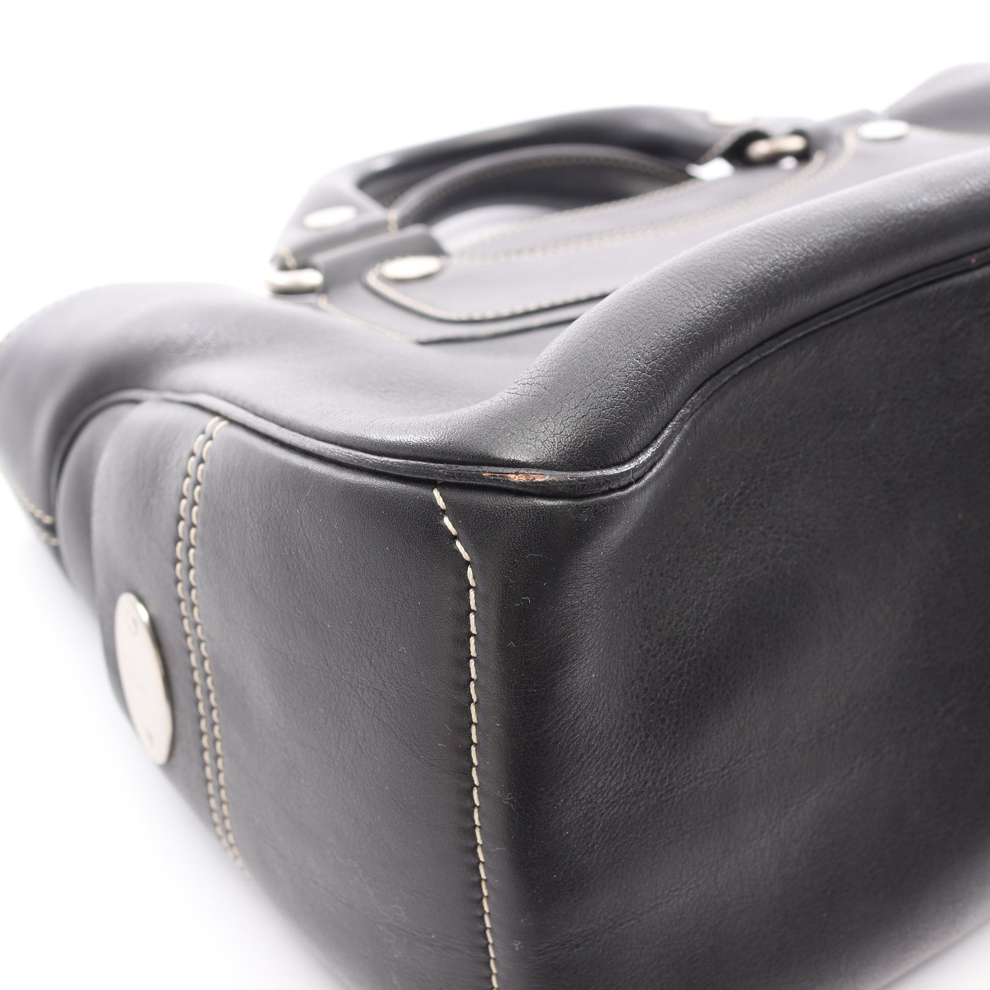 ブギーバッグ ハンドバッグ レザー ブラック セリーヌ バッグ CELINE