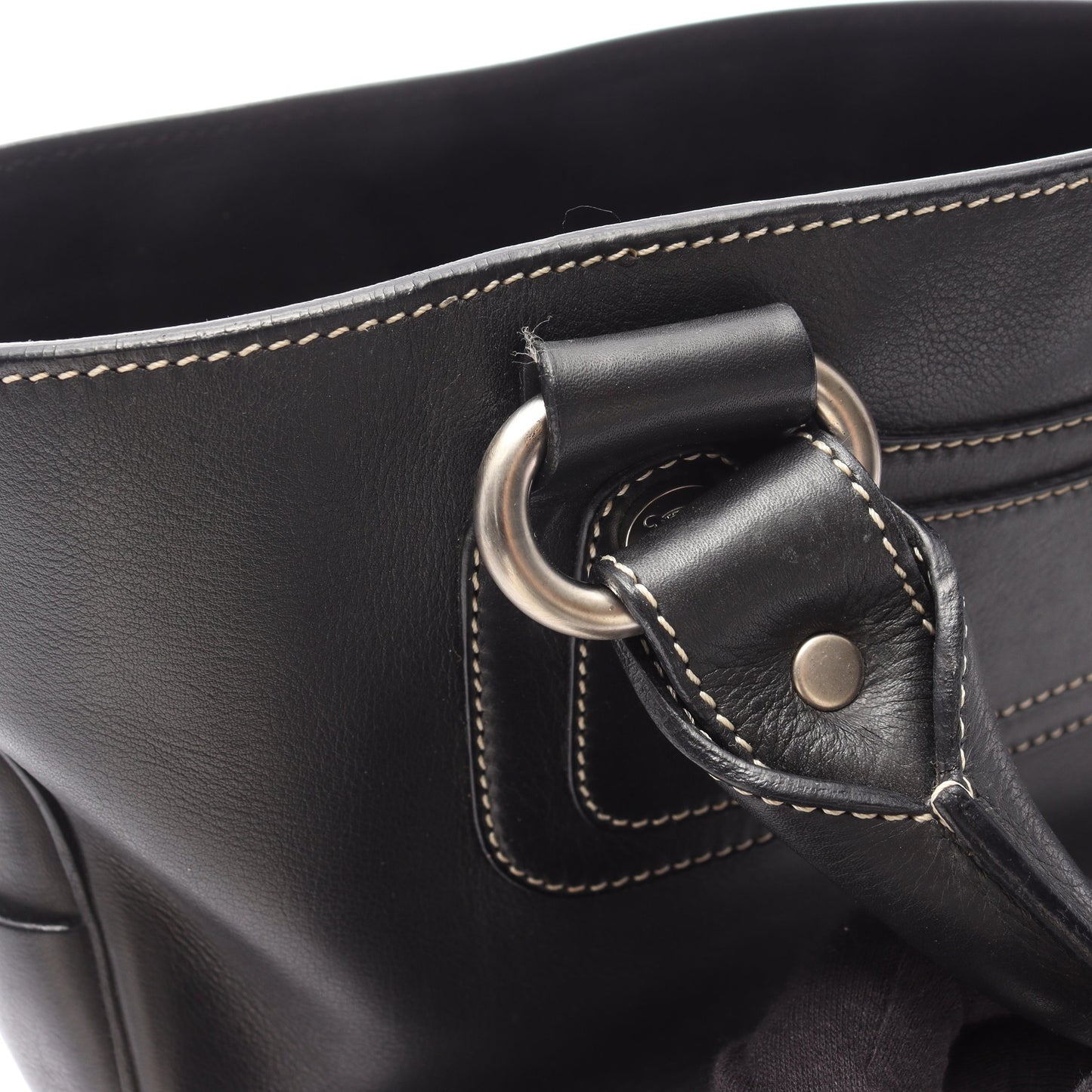 ブギーバッグ ハンドバッグ レザー ブラック セリーヌ バッグ CELINE