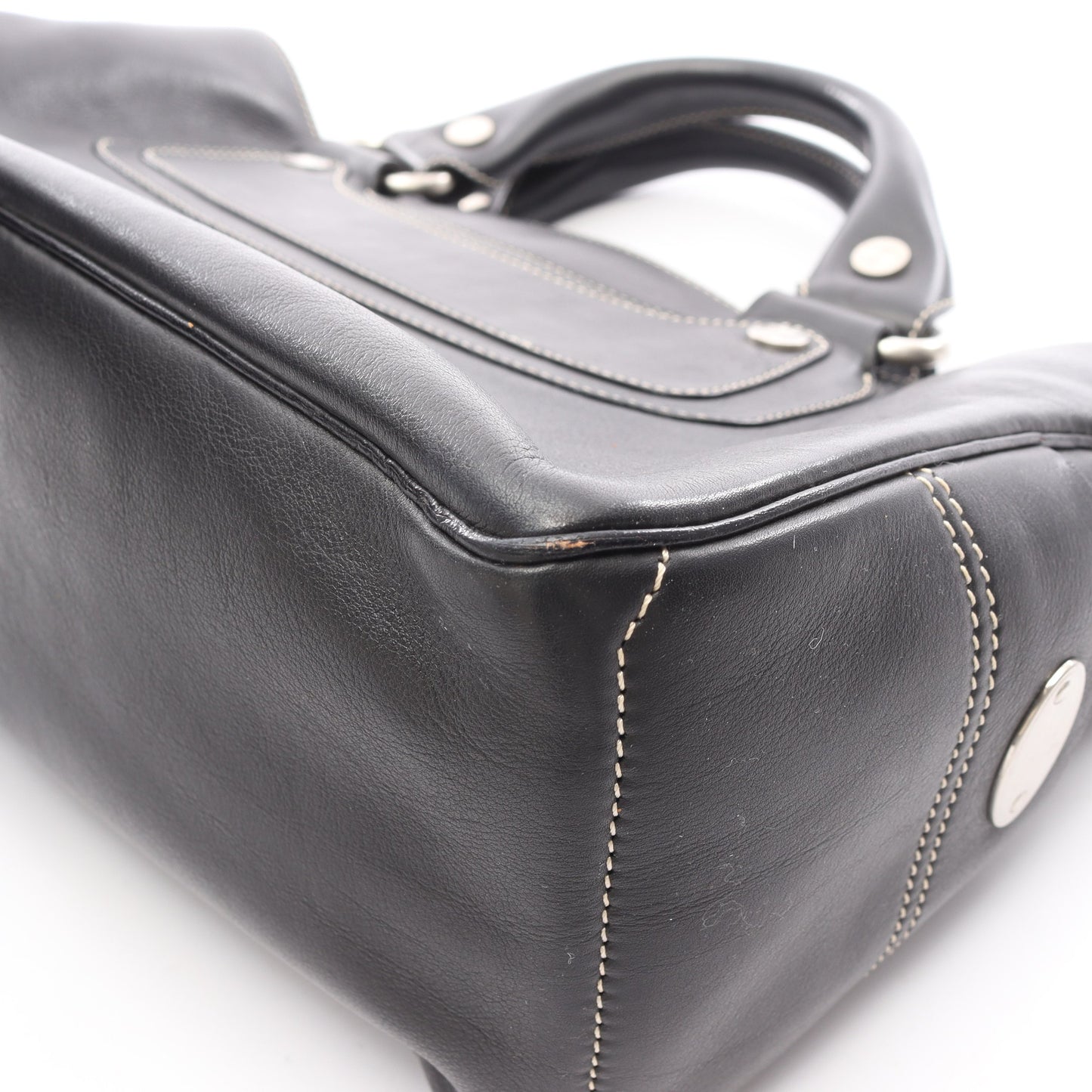 ブギーバッグ ハンドバッグ レザー ブラック セリーヌ バッグ CELINE