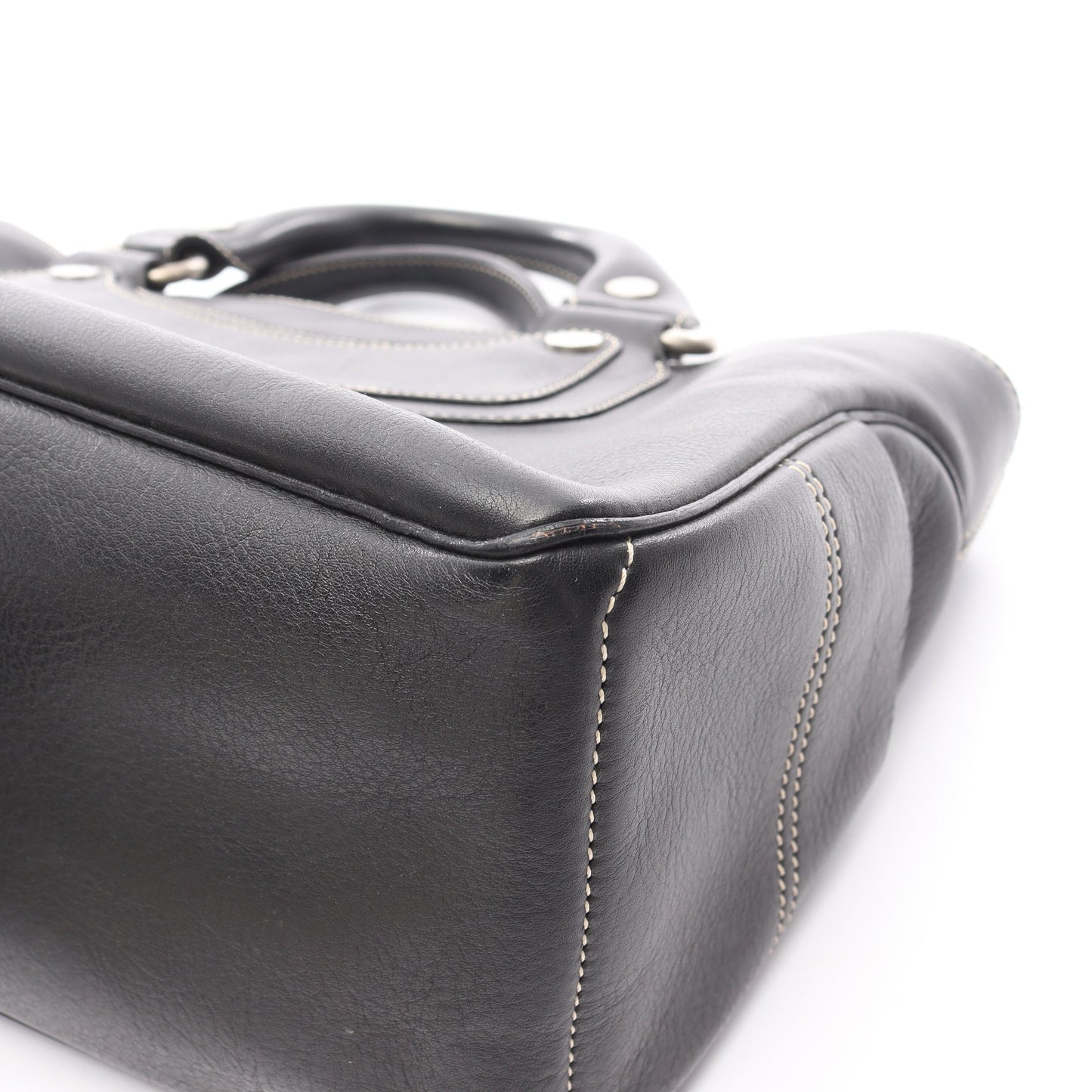 ブギーバッグ ハンドバッグ レザー ブラック セリーヌ バッグ CELINE