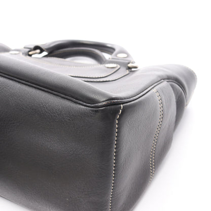 ブギーバッグ ハンドバッグ レザー ブラック セリーヌ バッグ CELINE