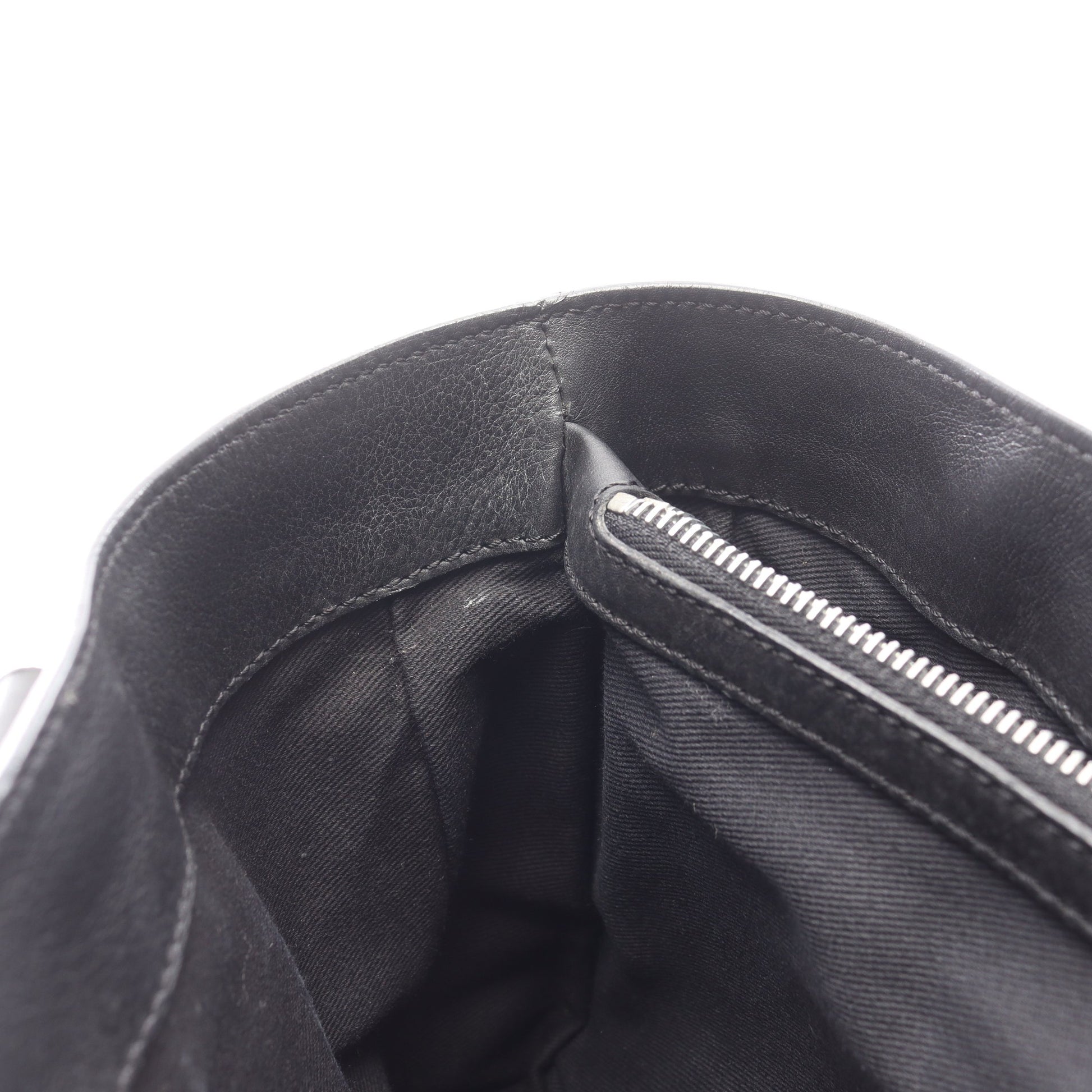 ブギーバッグ ハンドバッグ レザー ブラック セリーヌ バッグ CELINE