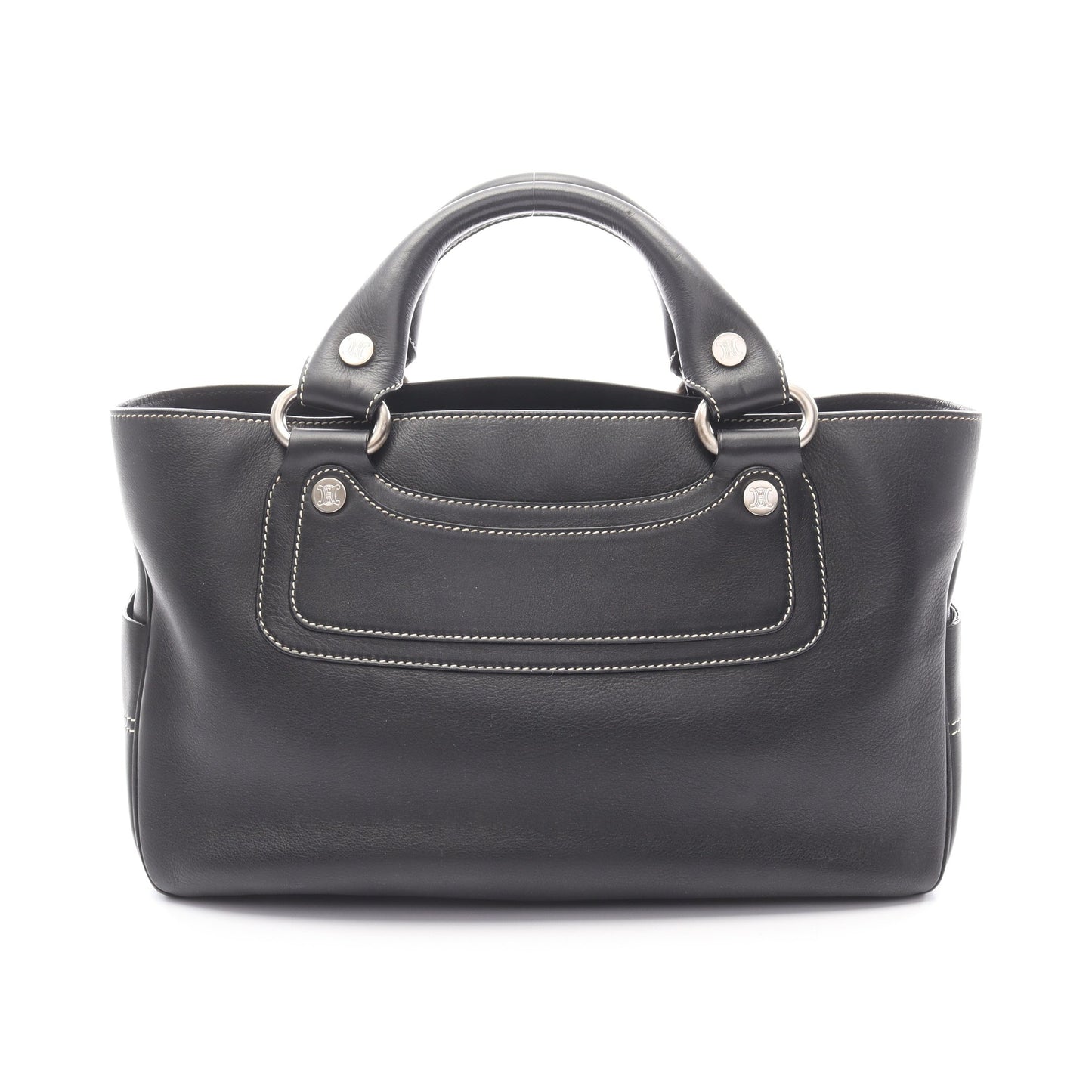 ブギーバッグ ハンドバッグ レザー ブラック セリーヌ バッグ CELINE