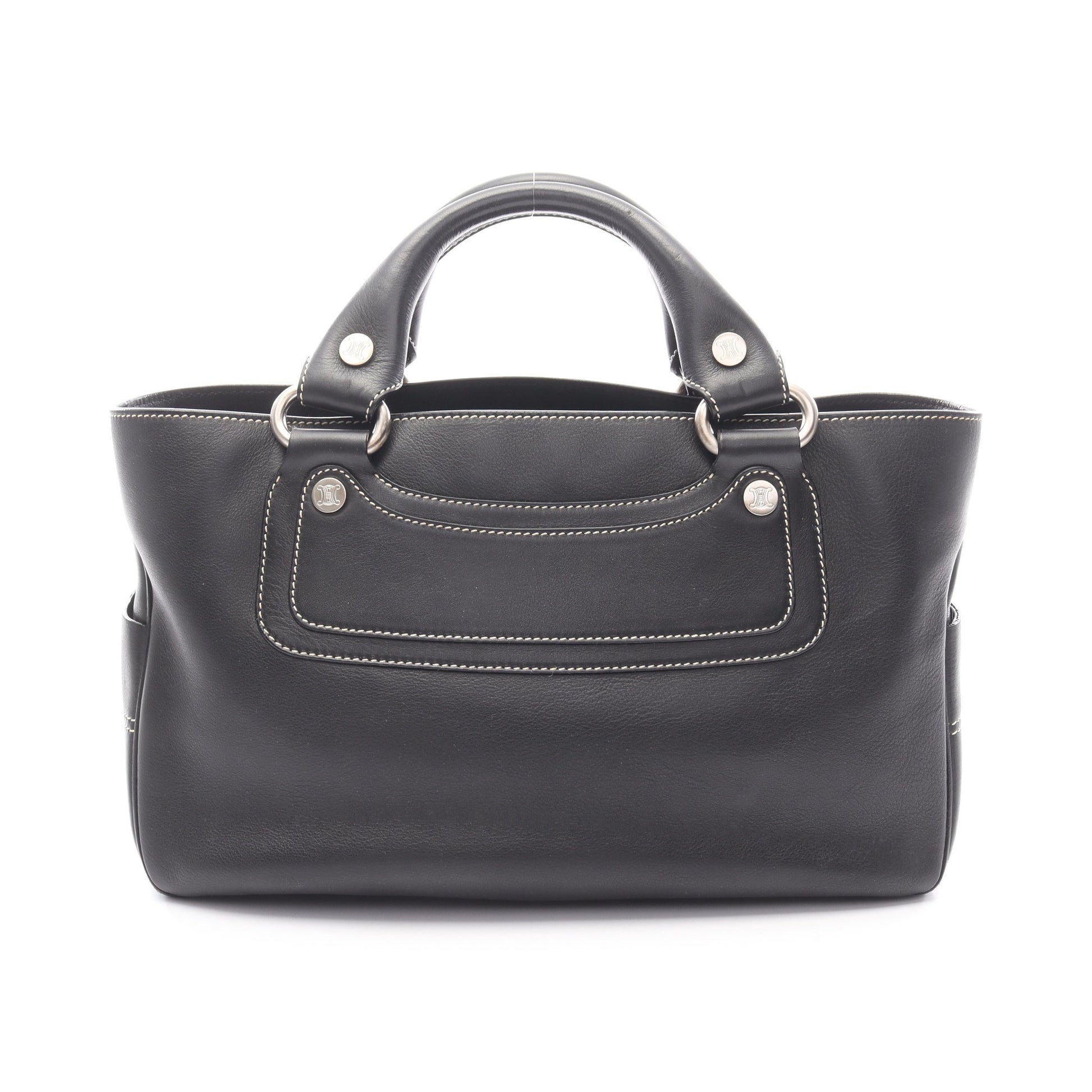 ブギーバッグ ハンドバッグ レザー ブラック セリーヌ バッグ CELINE
