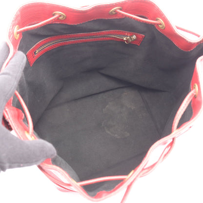 ノエ エピ カスティリアンレッド ショルダーバッグ レザー レッド ルイヴィトン バッグ LOUIS VUITTON