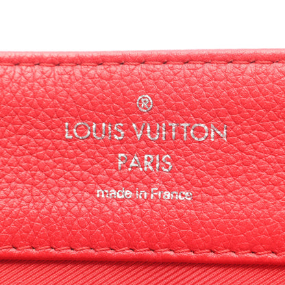 ロックミー2 ルビー ハンドバッグ レザー レッド 2WAY ルイヴィトン バッグ LOUIS VUITTON