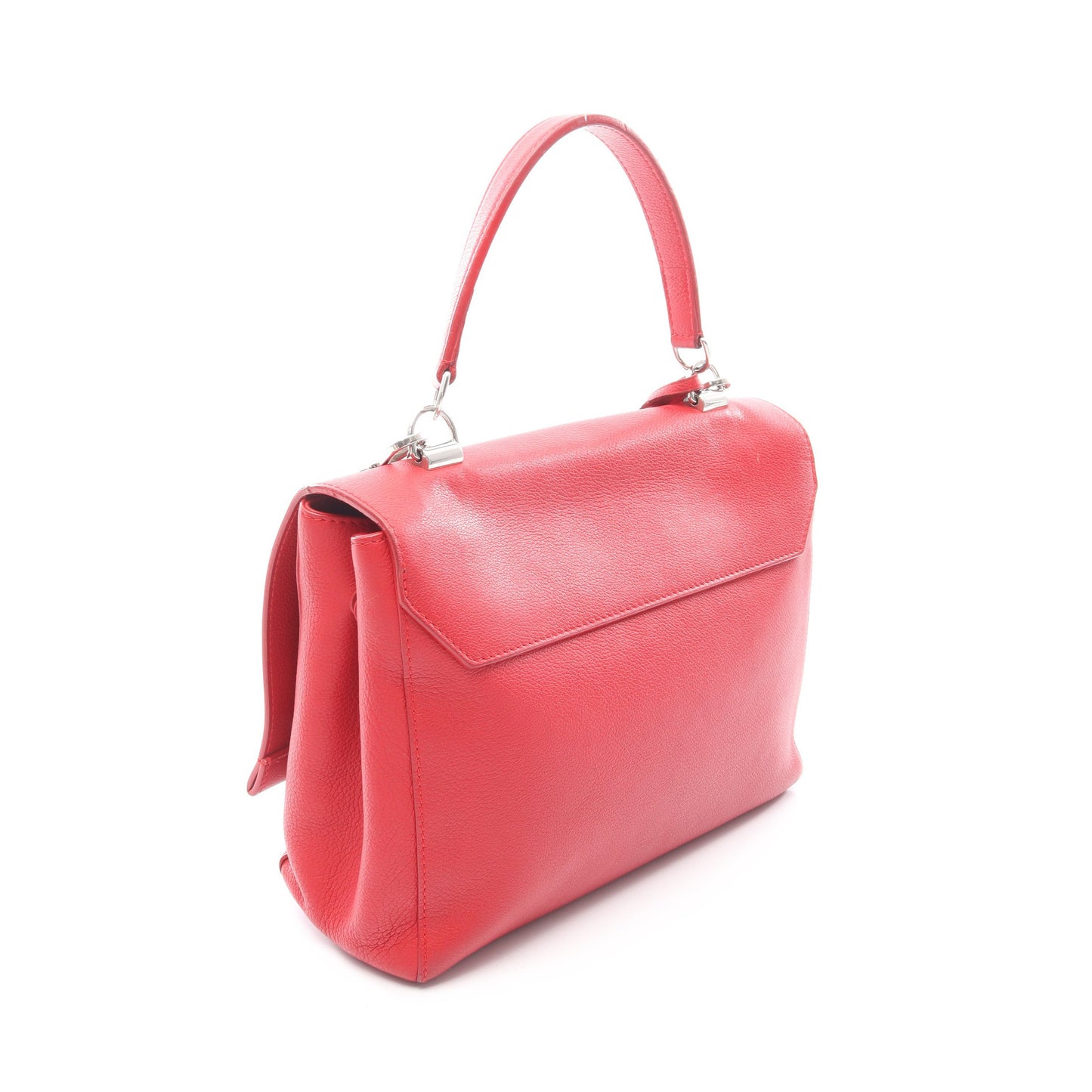 ロックミー2 ルビー ハンドバッグ レザー レッド 2WAY ルイヴィトン バッグ LOUIS VUITTON