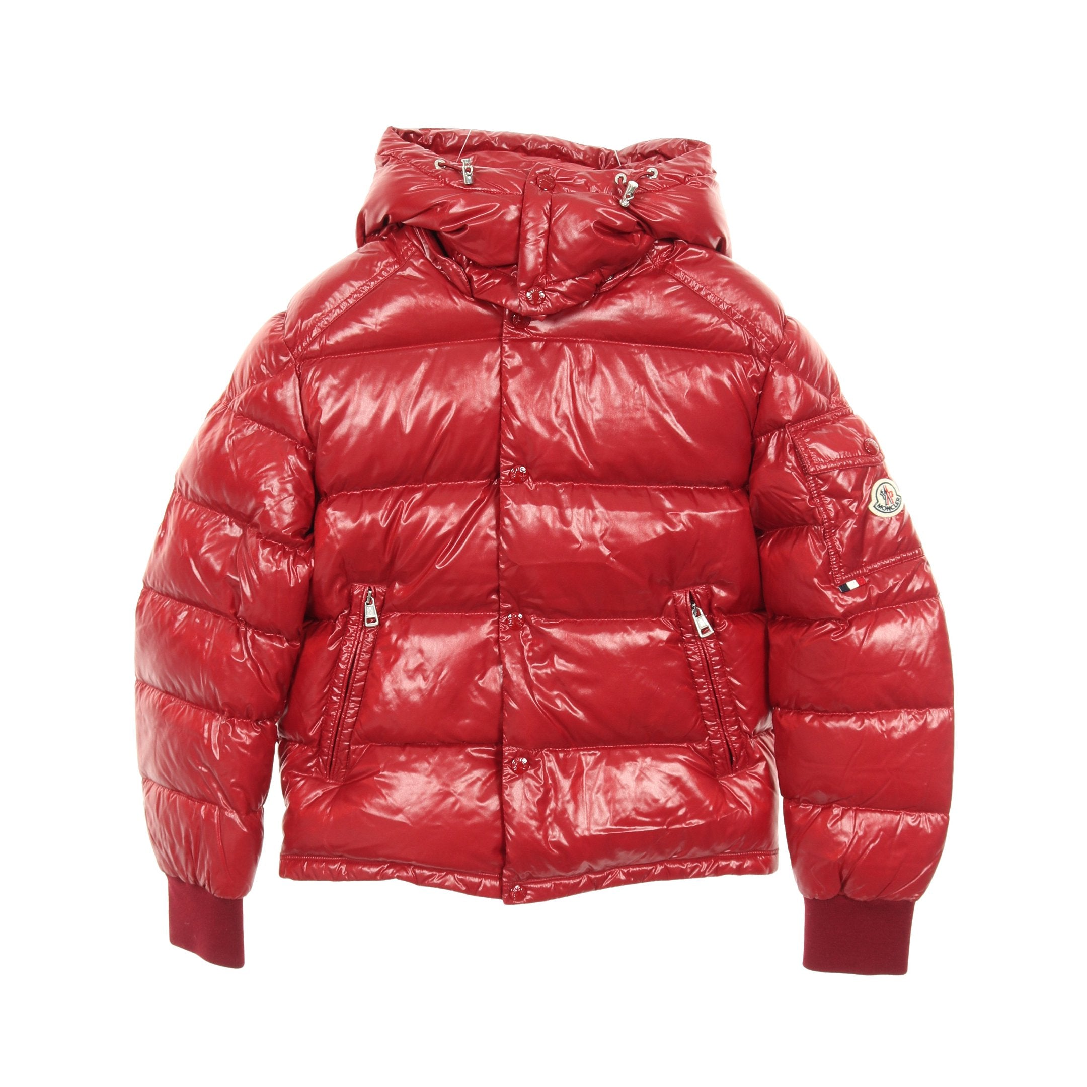 日本買付 MONCLER 赤 ナイロンジャケット 【公式通販】