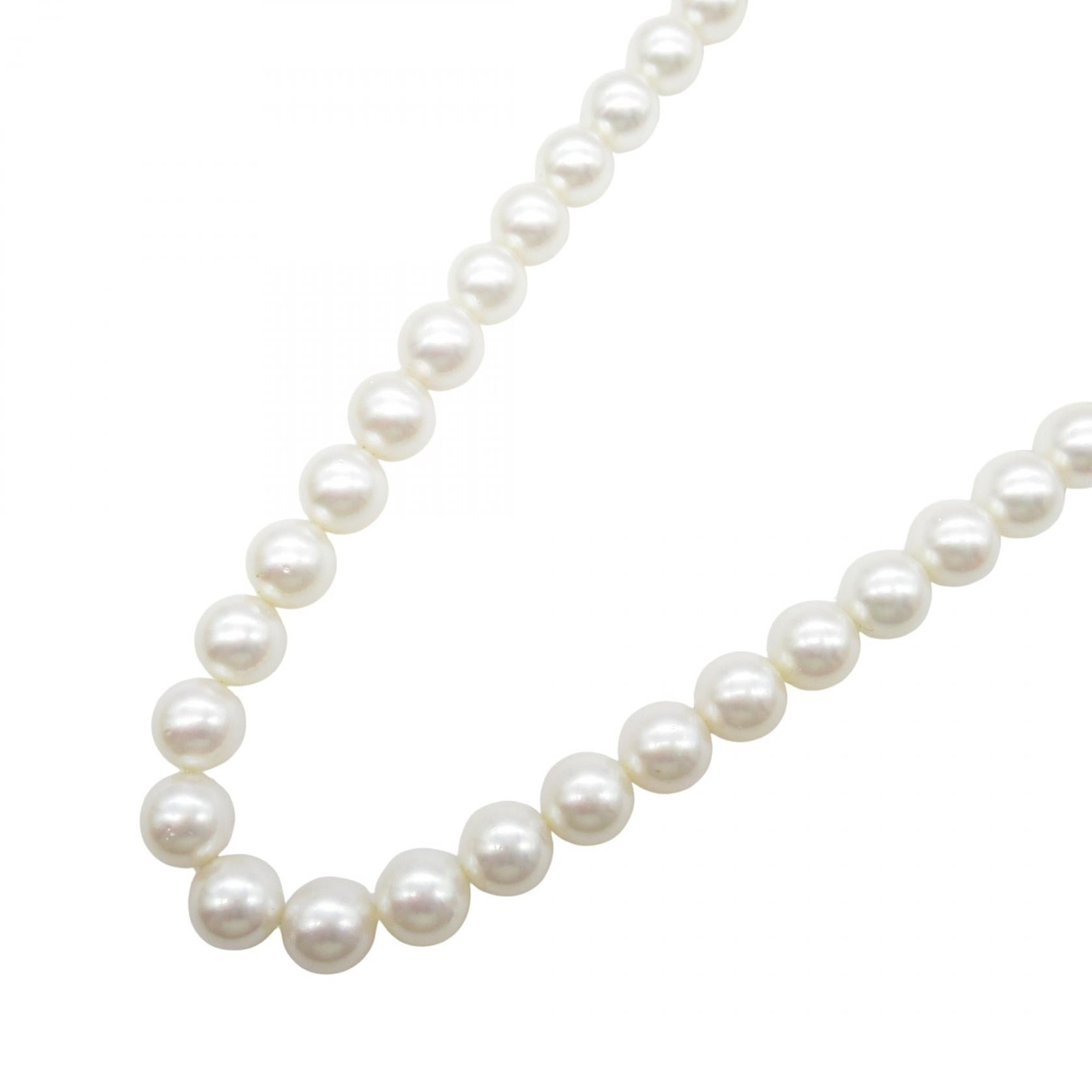 パール ネックレス ネックレス SV パール ホワイト シルバー タサキ アクセサリー TASAKI