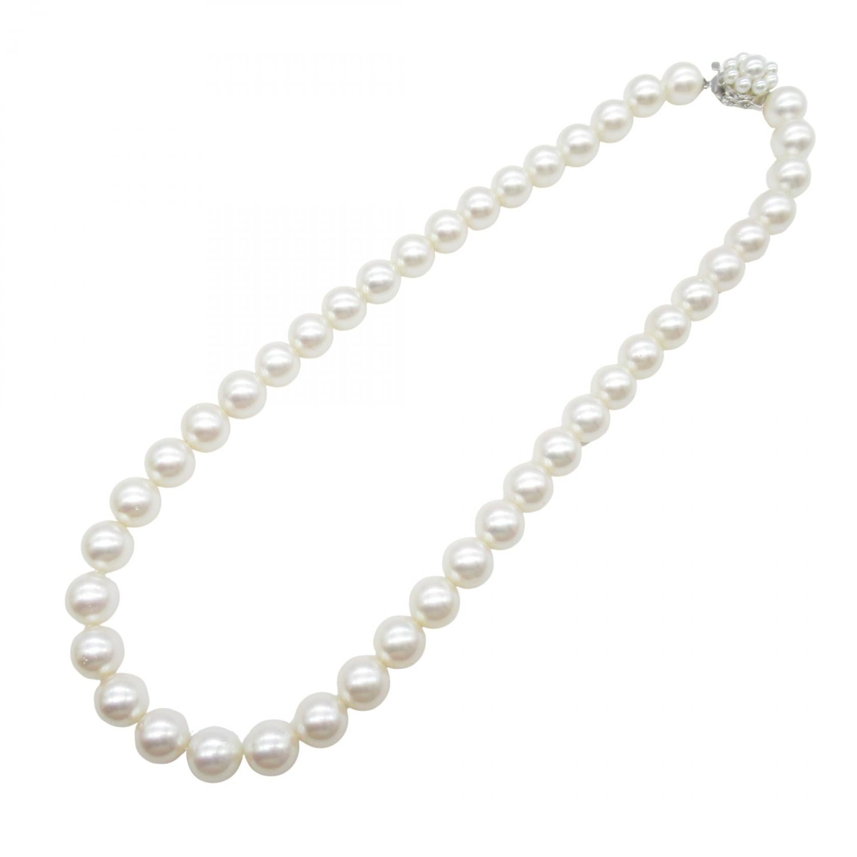 パール ネックレス ネックレス SV パール ホワイト シルバー タサキ アクセサリー TASAKI