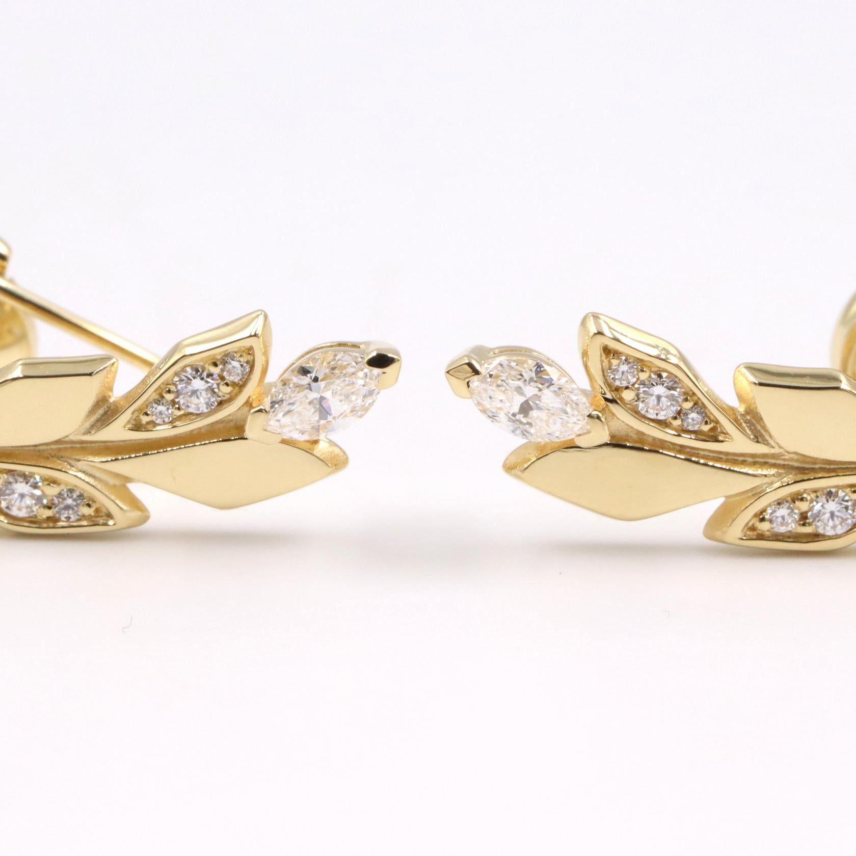 ヴァンクライマー ピアス ダイヤ ピアス K18YG ダイヤモンド イエローゴールド クリア ティファニー アクセサリー TIFFANY & Co.