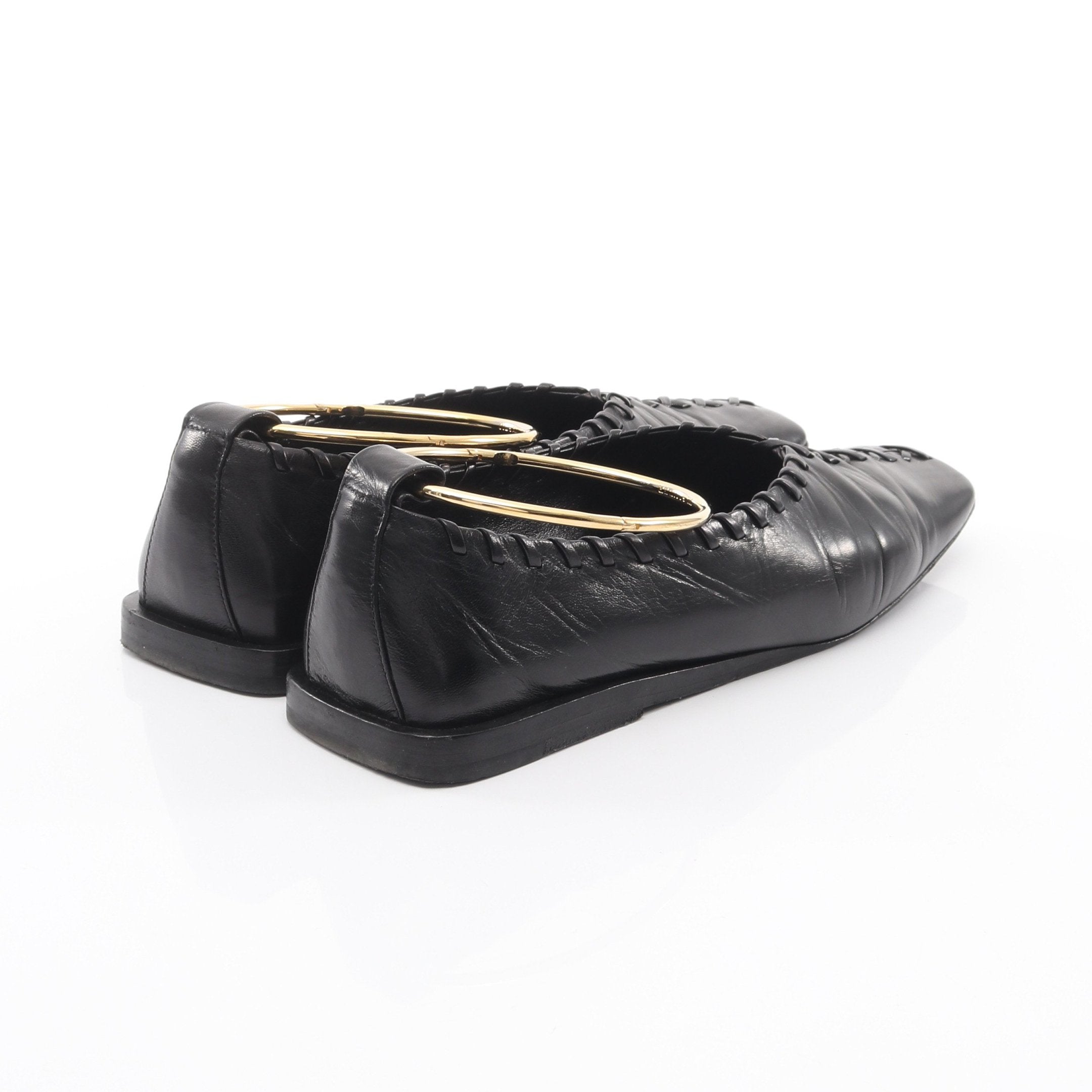 【値下げ】JIL SANDER   アンクレットフラットシューズ JIL SANDER（ジルサンダー） フラットシューズ ballerina バレリーナ