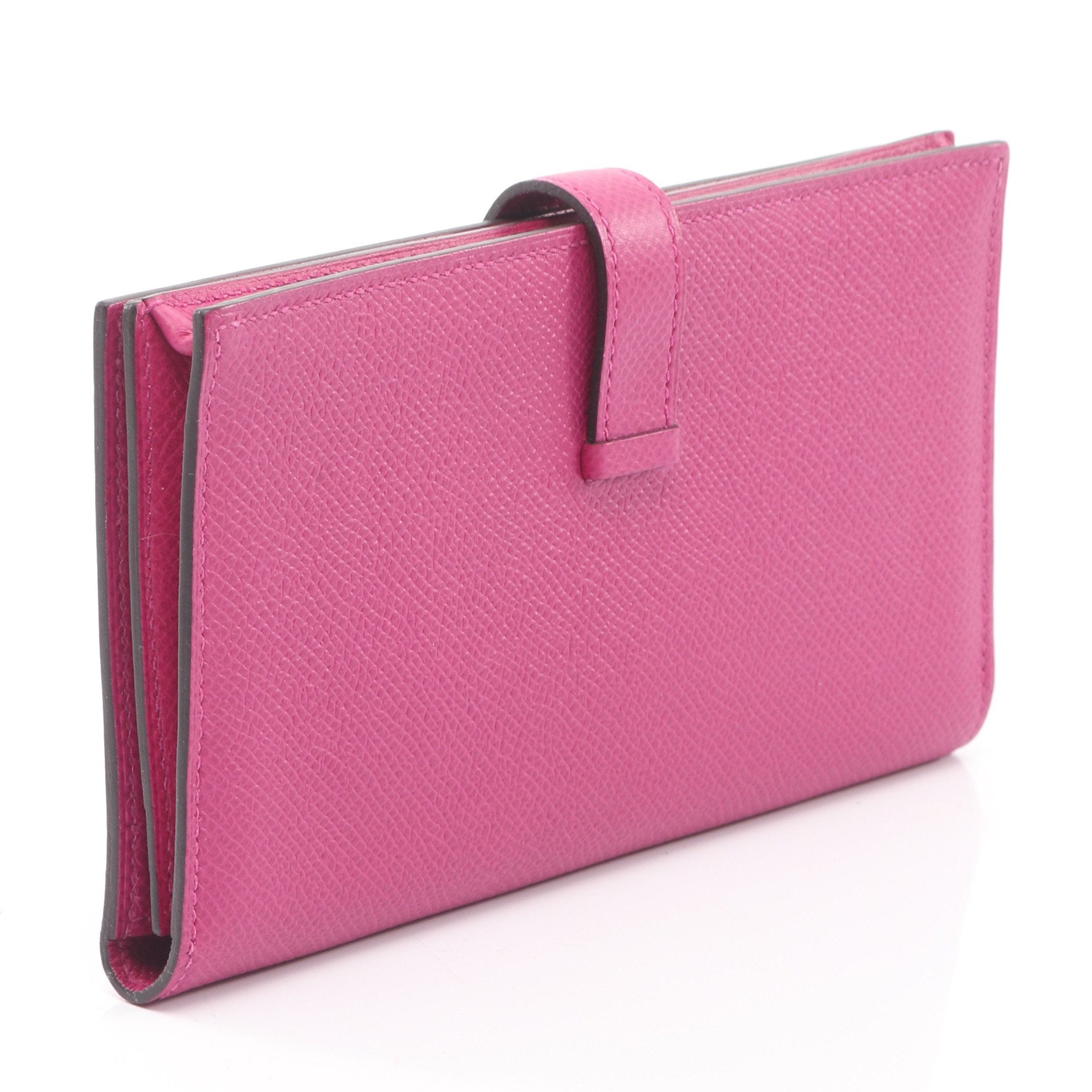 ベアンスフレ ローズパープル 二つ折り長財布 ヴォーエプソン ピンク