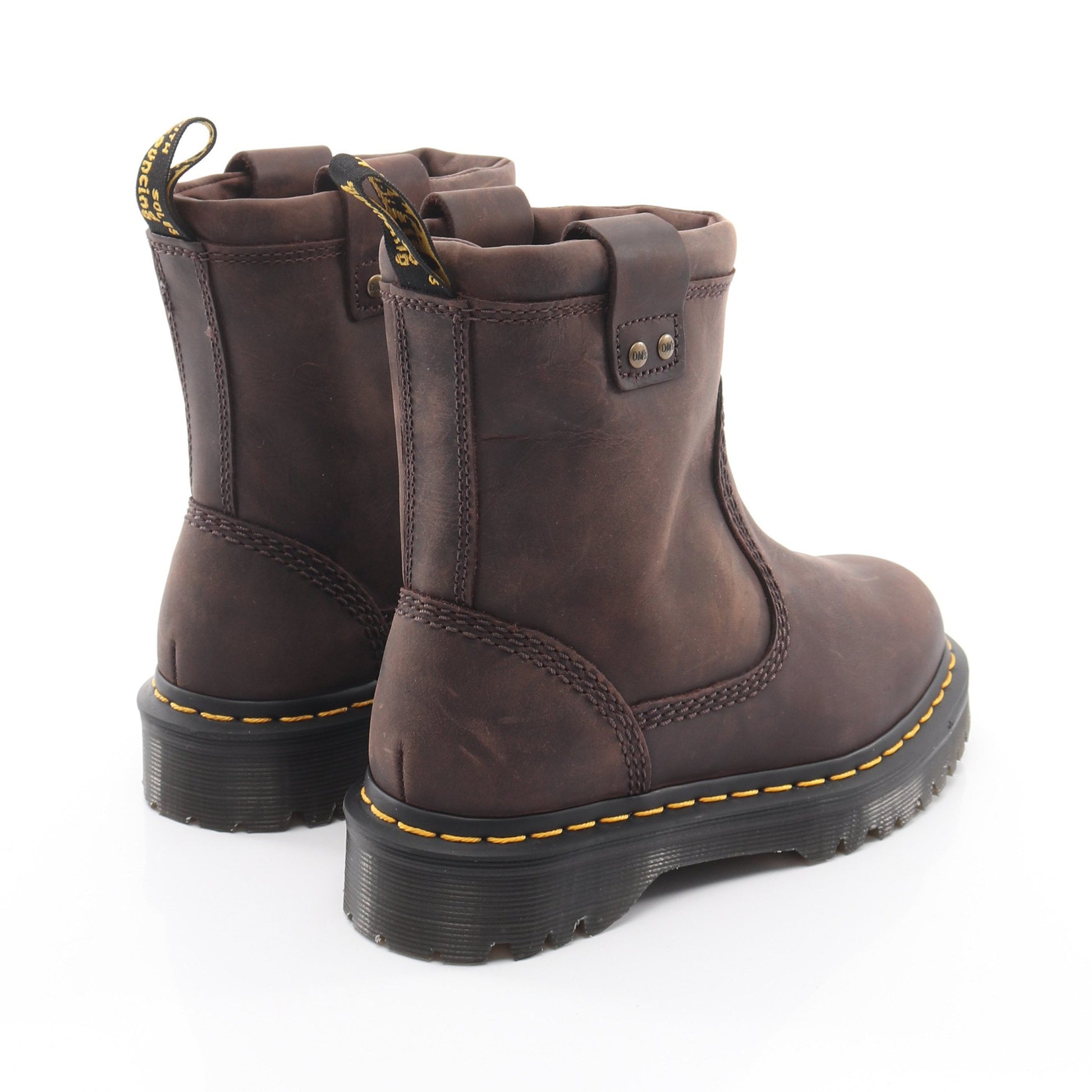 Anistone Lo Rigger ブーツ レザー ブラウン ドクターマーチン シューズ Dr.Martens