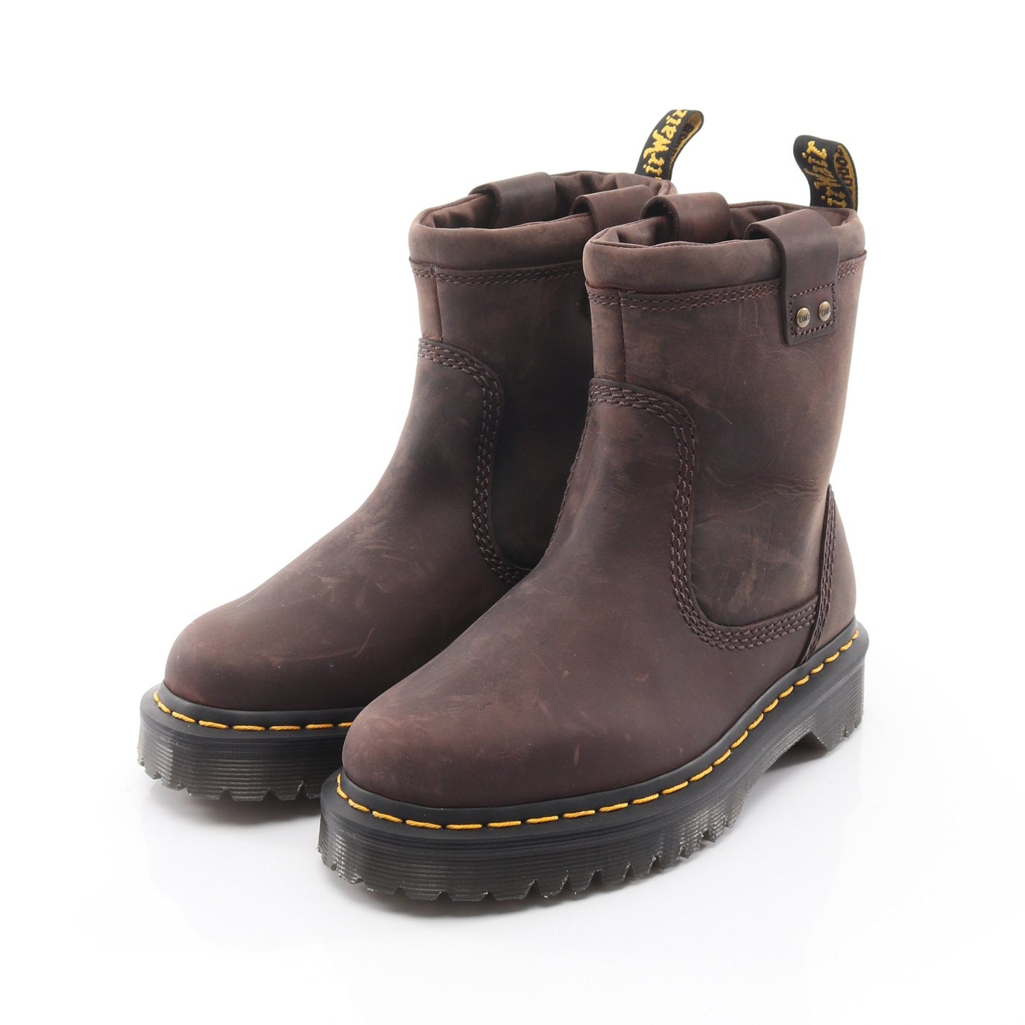 Anistone Lo Rigger ブーツ レザー ブラウン ドクターマーチン シューズ Dr.Martens